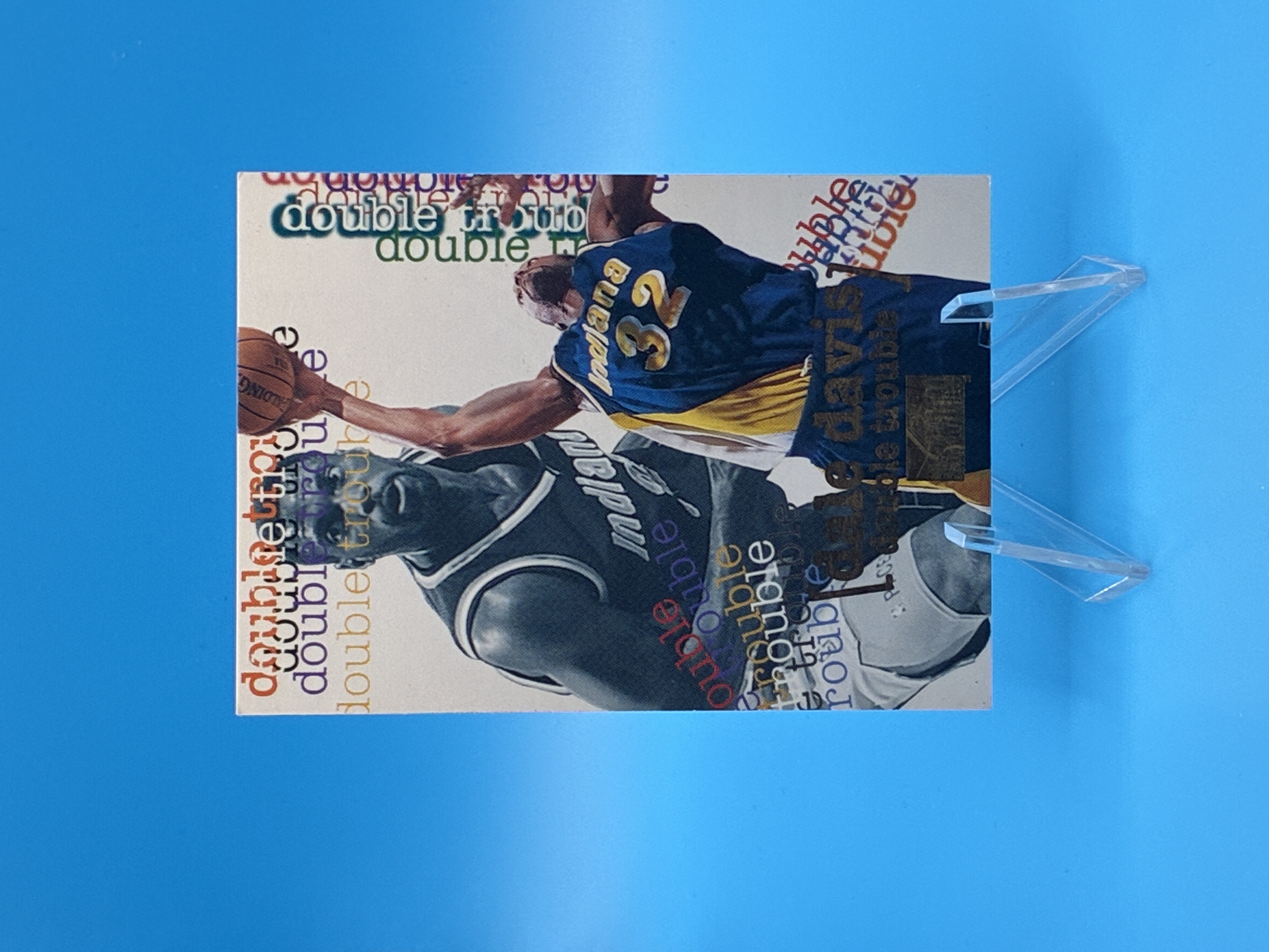 1997/1998 SkyBox Premium Dale Davis Double Trouble #261 Indiana Pacers – Vorderseite