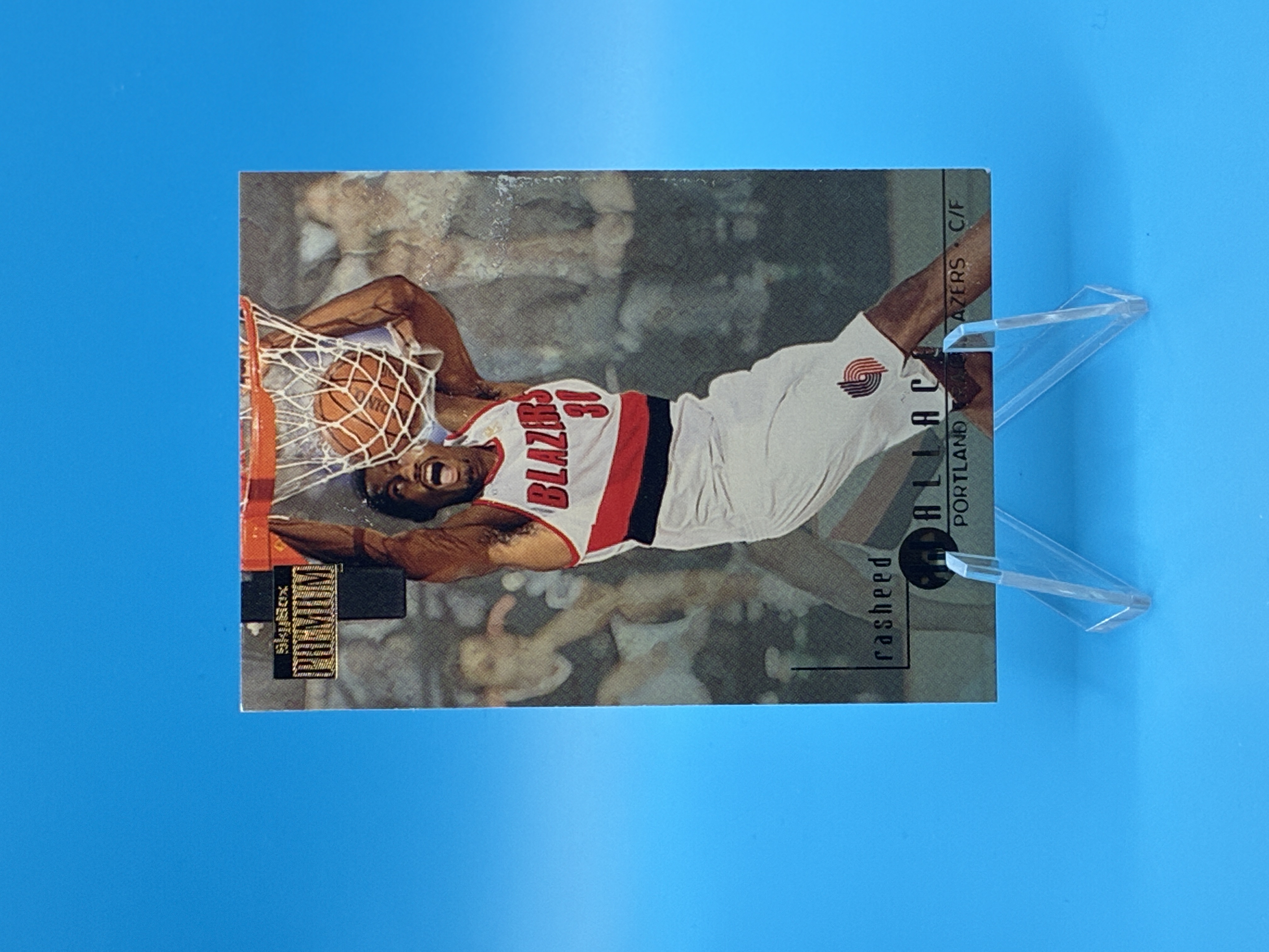1997 SkyBox Premium Rasheed Wallace #183 Portland Trail Blazers – Vorderseite