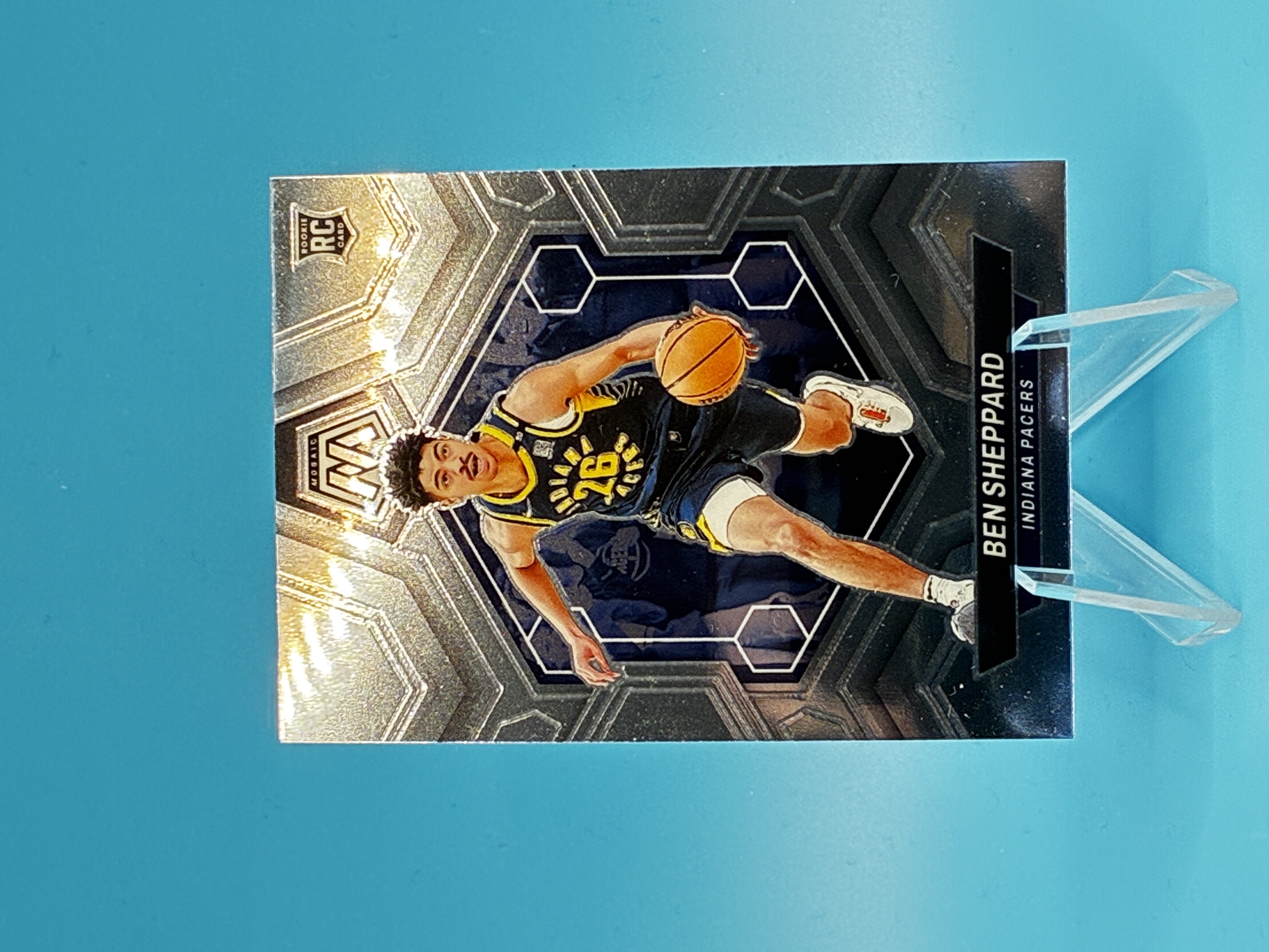 2023/2024 Panini Mosaic Ben Sheppard #244 Indiana Pacers – Vorderseite