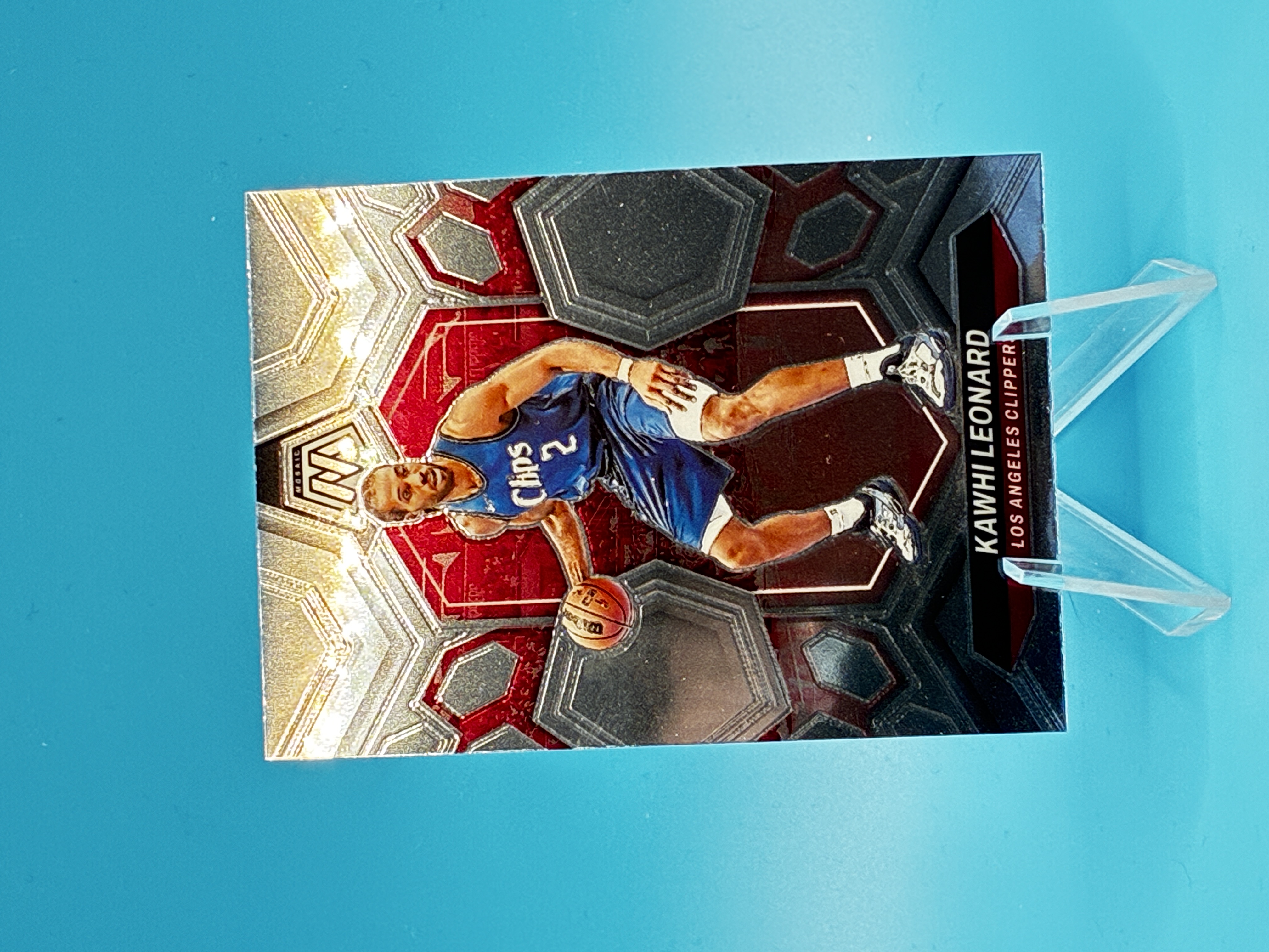 2023/2024 Panini Mosaic Kawhi Leonard #149 Los Angeles Clippers – Vorderseite
