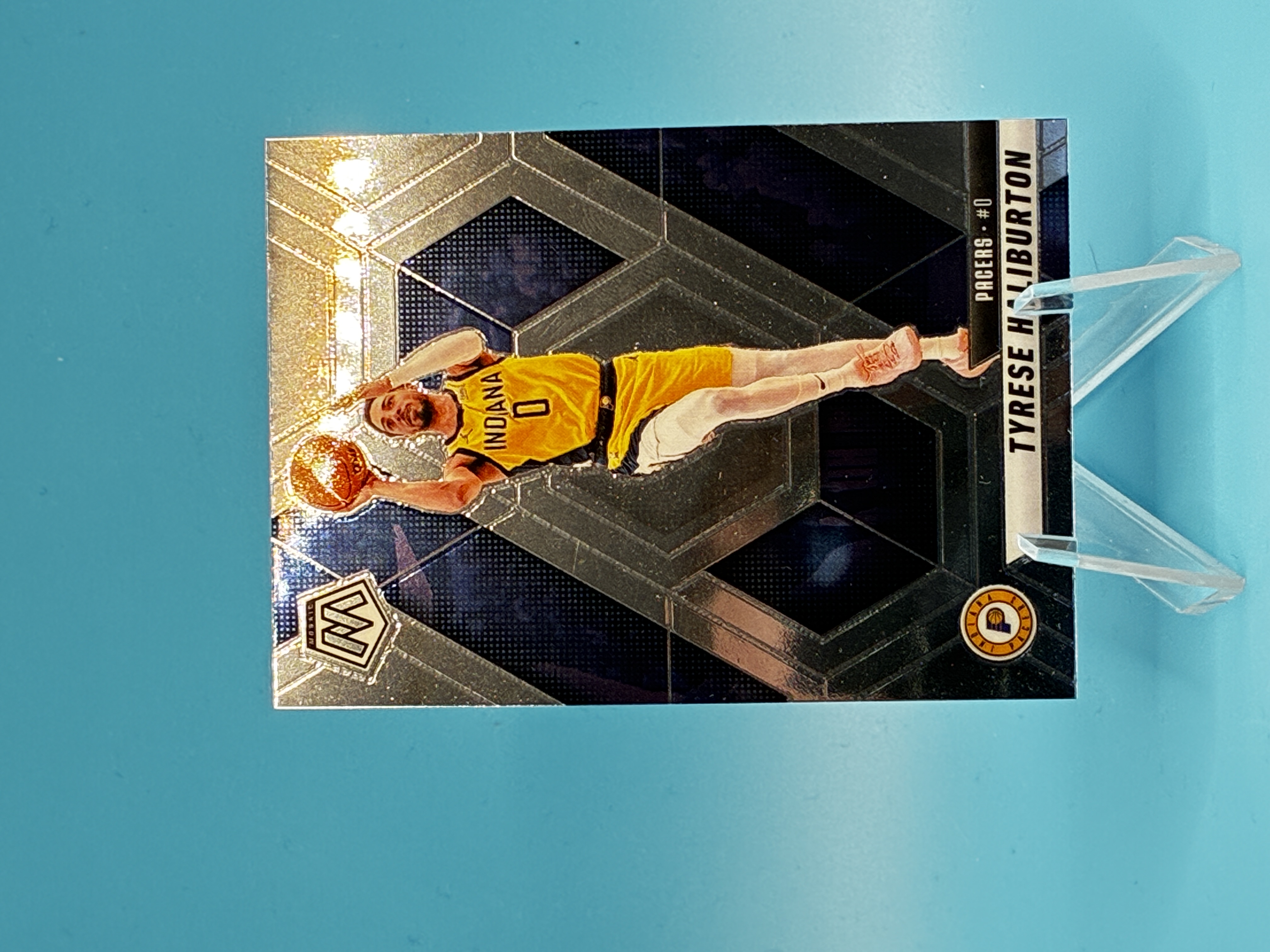2024/2025 Panini Mosaic Tyrese Haliburton #85 Indiana Pacers – Vorderseite