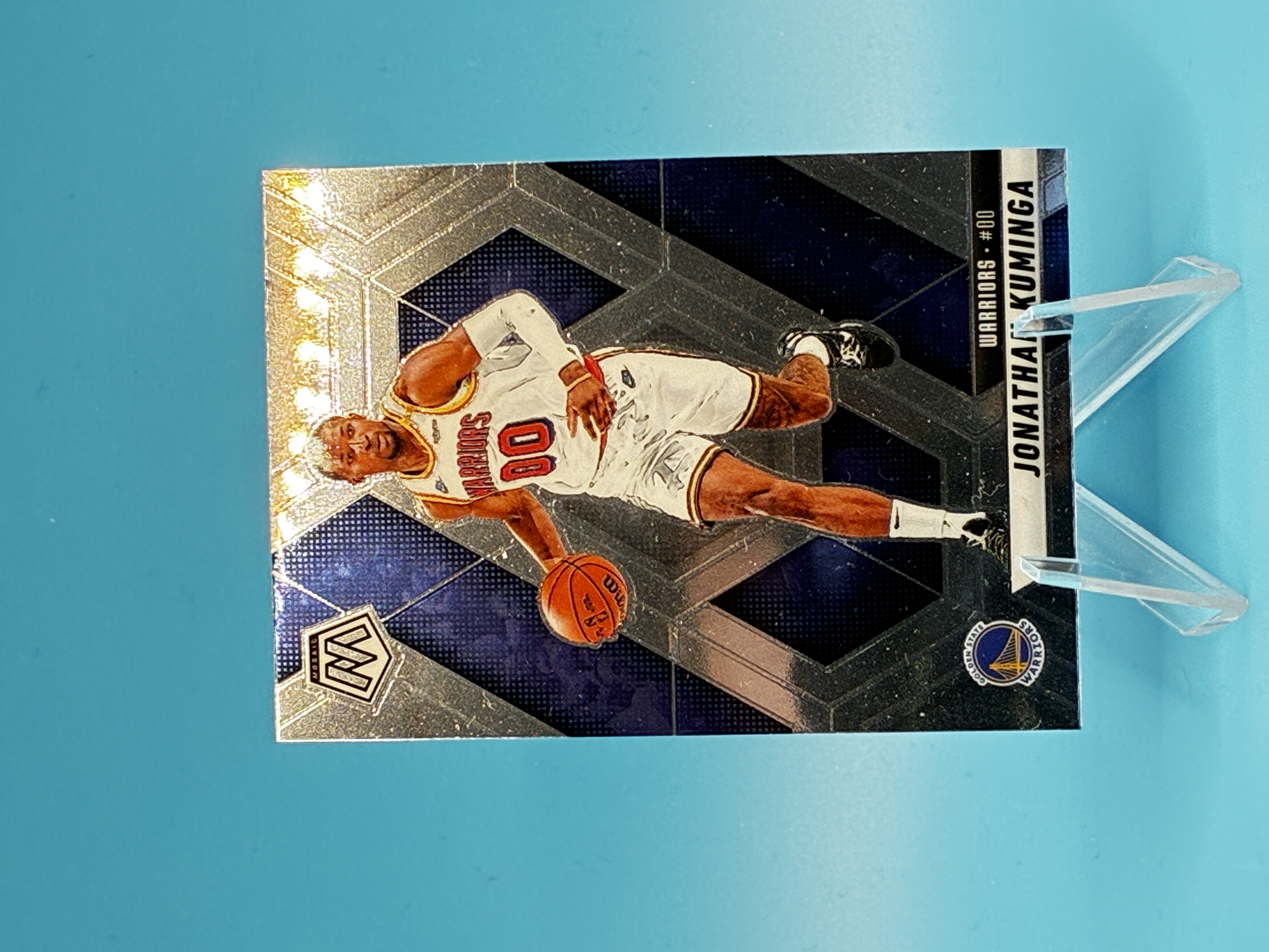 2024/2025 Panini Mosaic Jonathan Kuminga #193 Golden State Warriors – Vorderseite