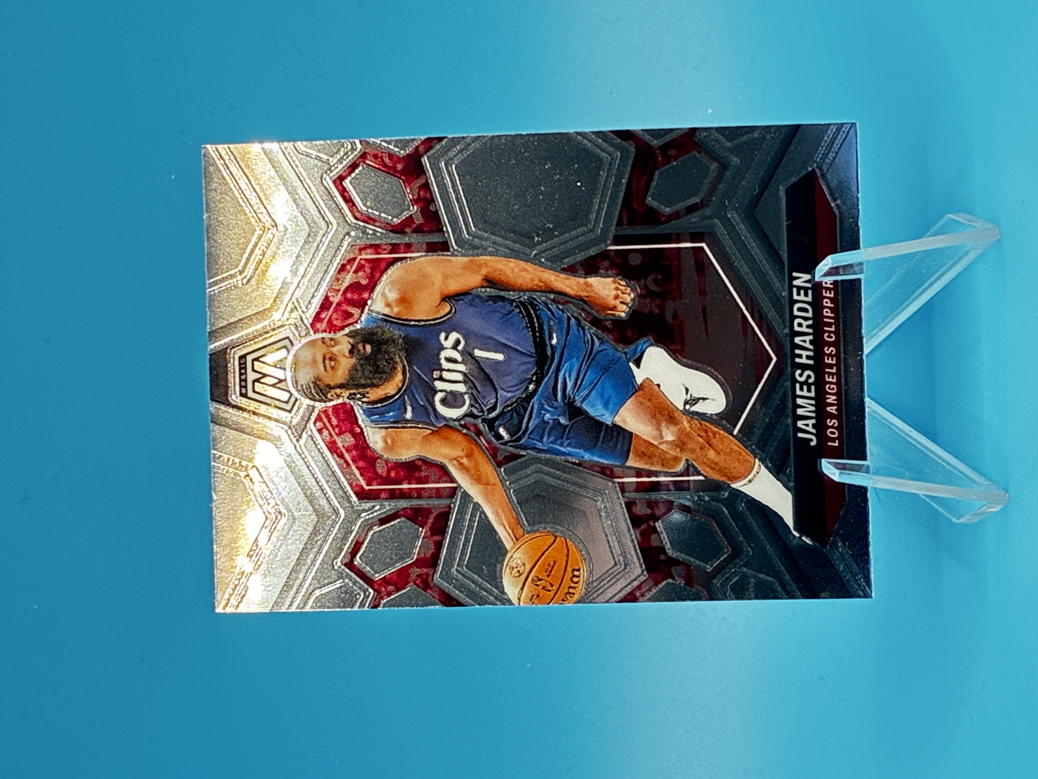 2023/2024 Panini Mosaic James Harden #152 Los Angeles Clippers – Vorderseite
