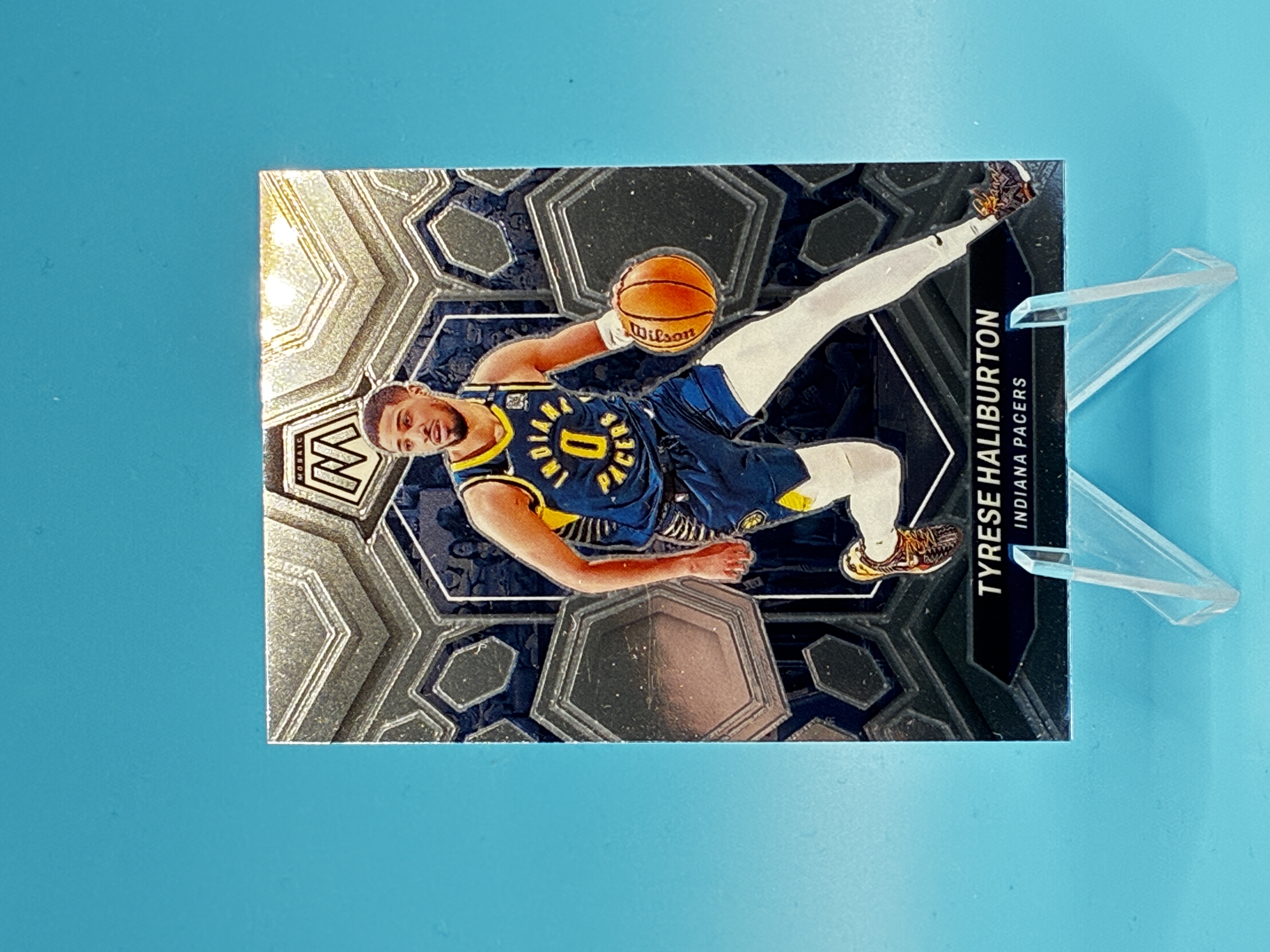 2023/2024 Panini Mosaic Tyrese Haliburton #2 Indiana Pacers – Vorderseite