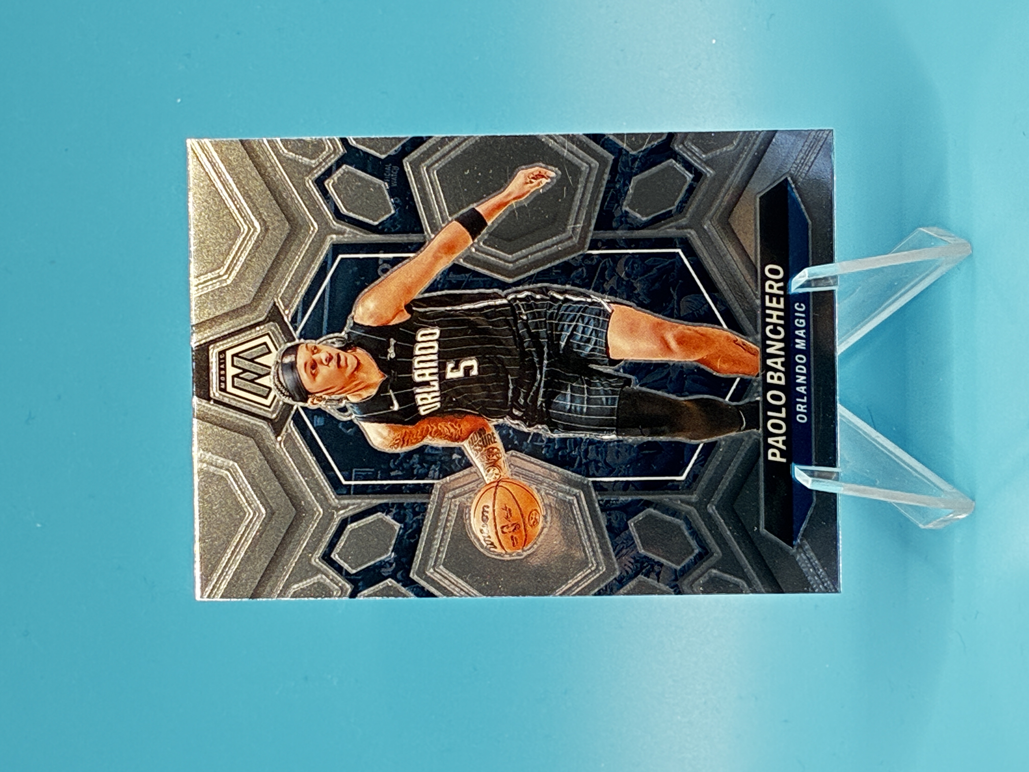 2023/2024 Panini Mosaic Paolo Banchero #15 Orlando Magic – Vorderseite