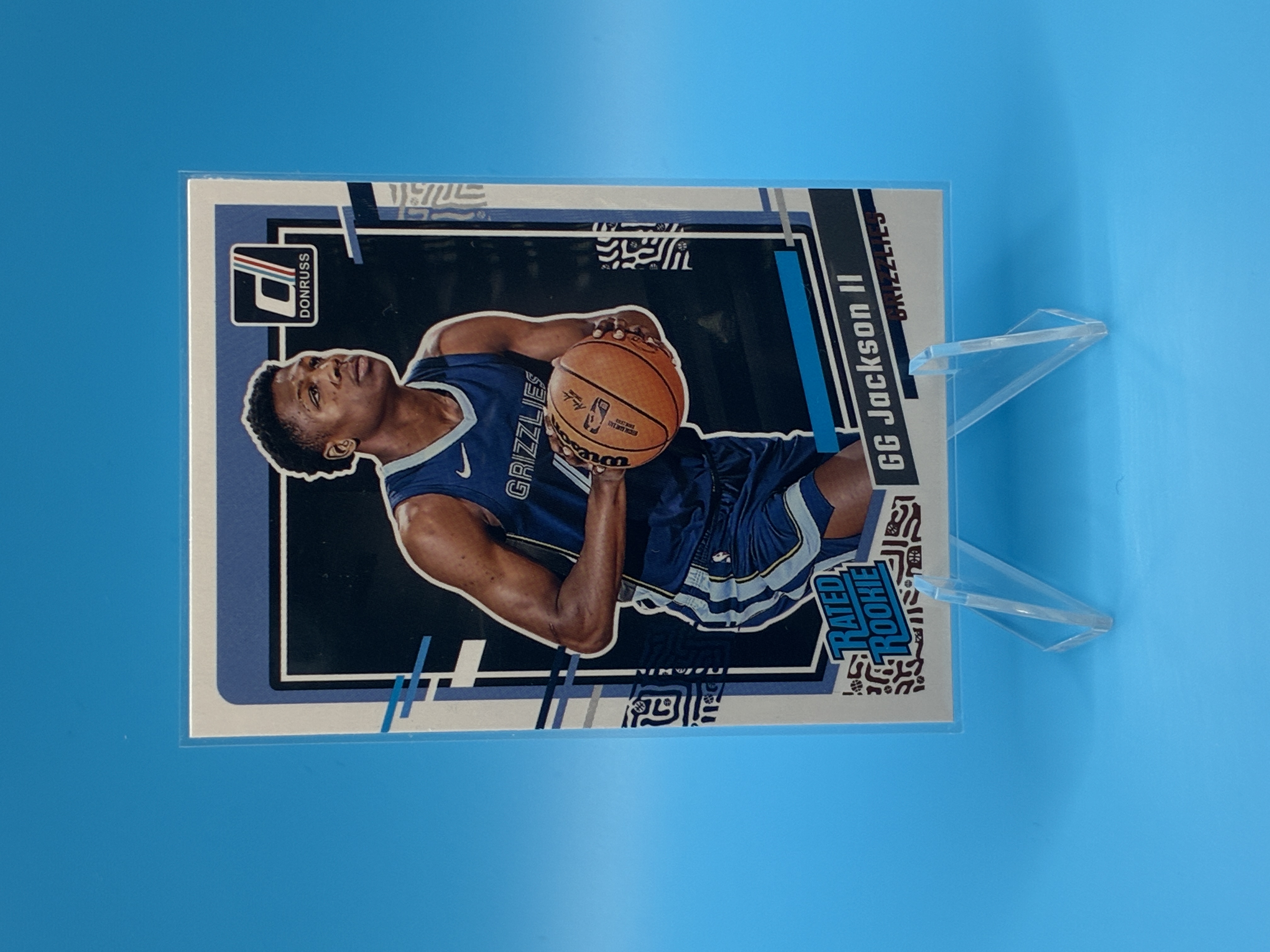 2023/2024 Panini Donruss GG Jackson II Rated Rookie #232 Memphis Grizzlies – Vorderseite