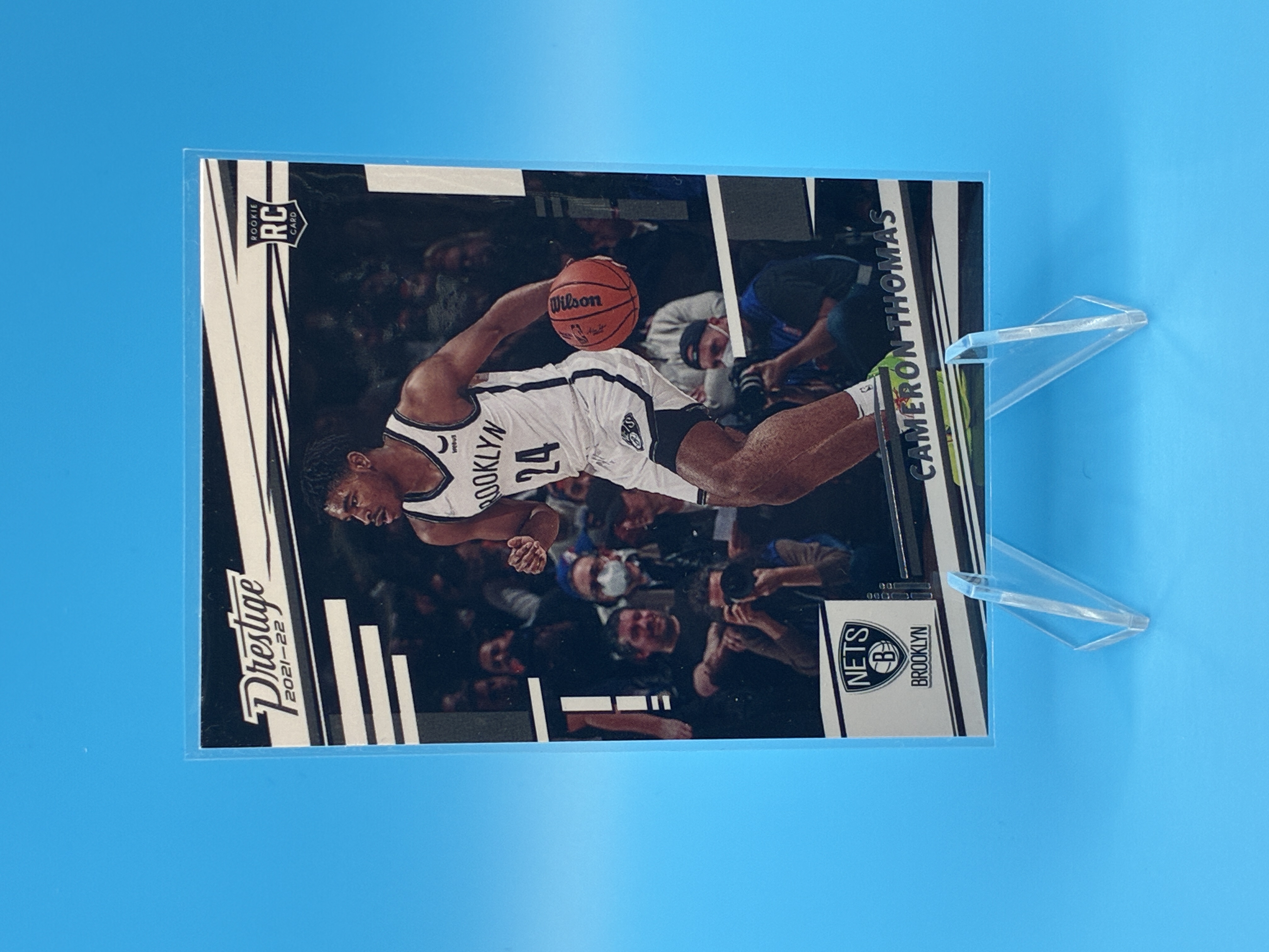 2021/2022 Panini Prestige Cameron Thomas #58 Brooklyn Nets – Vorderseite