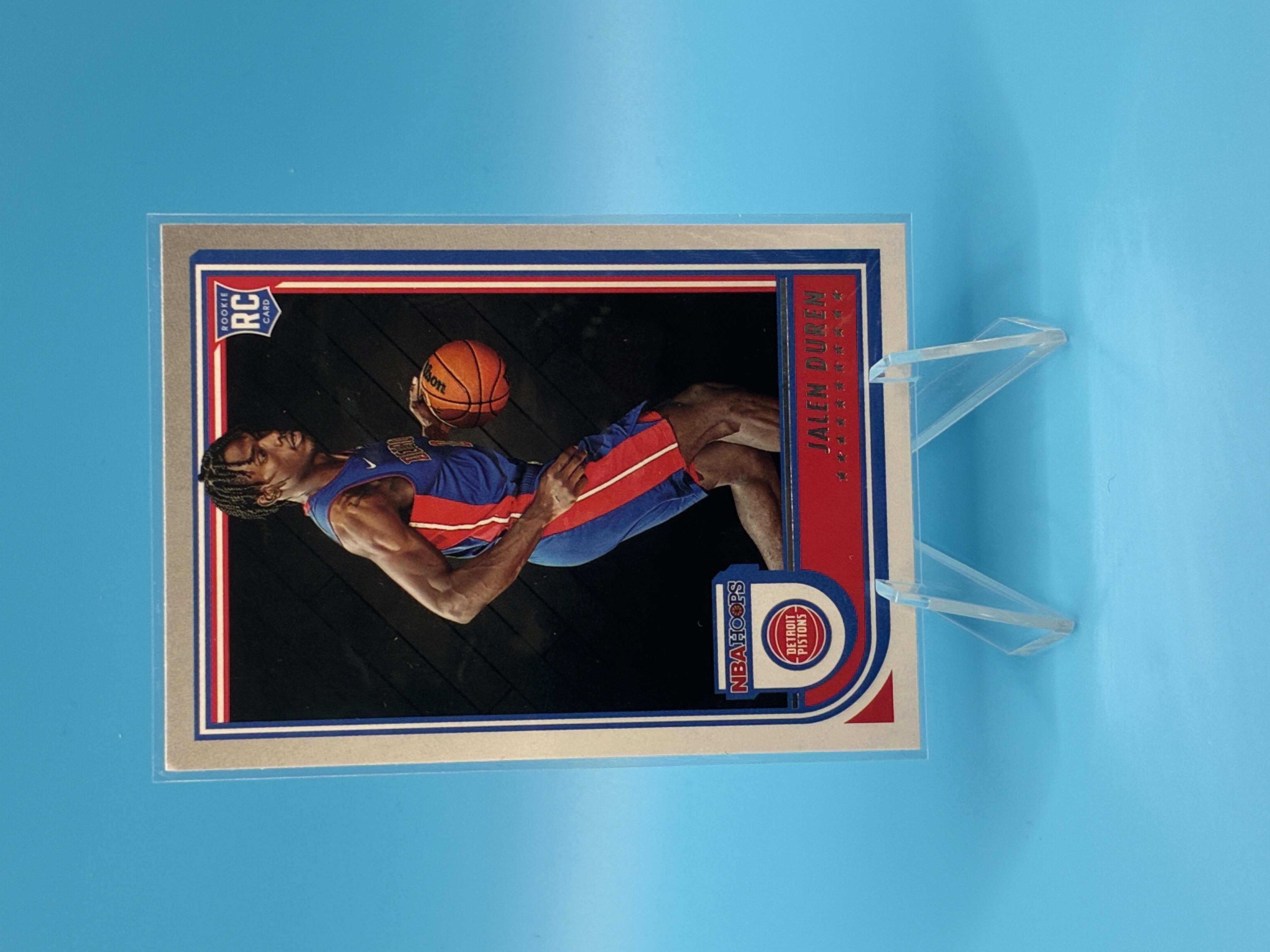 2022/2023 Panini Hoops Jalen Duren #243 Detroit Pistons – Vorderseite