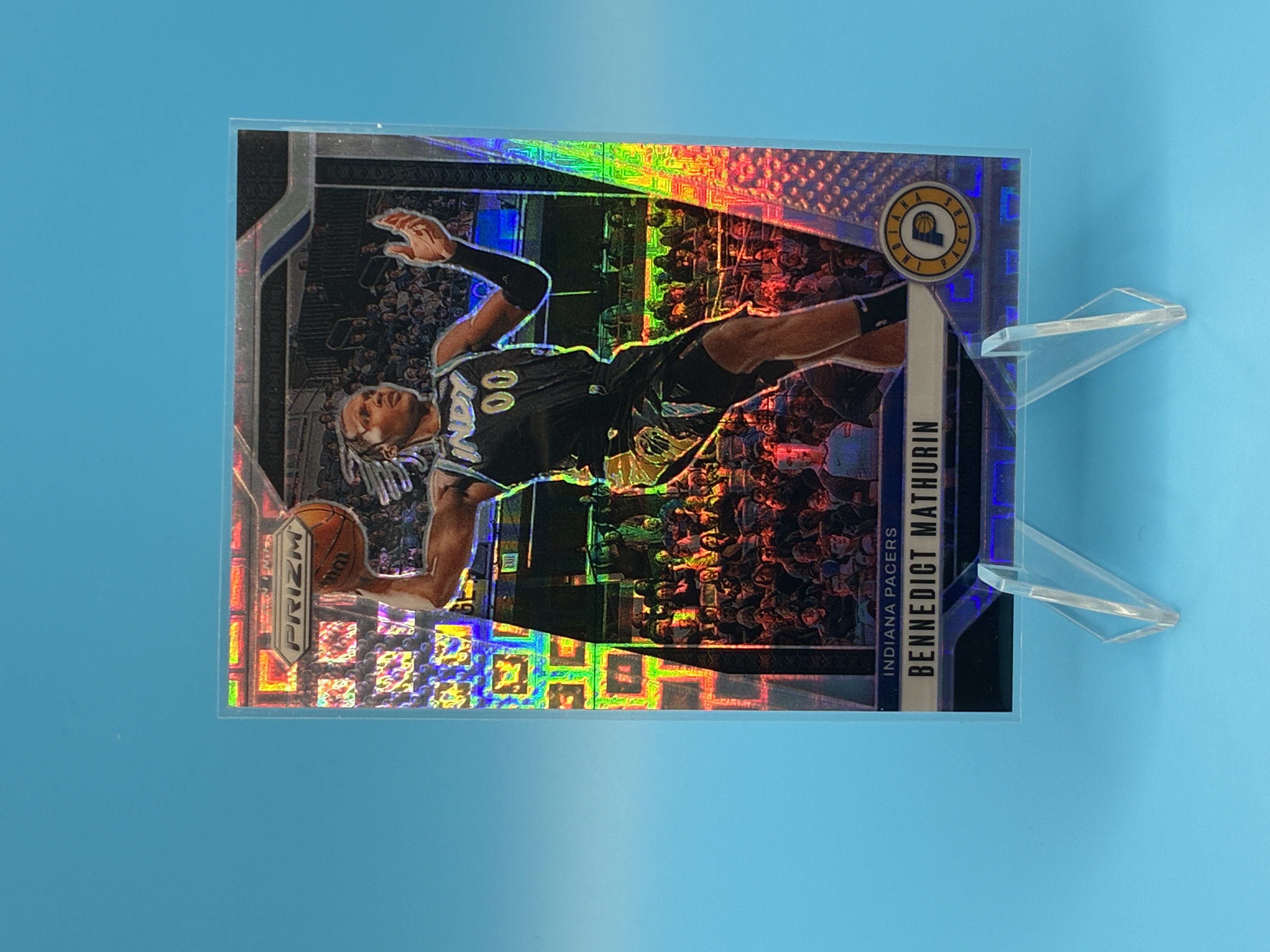 2024/2025 Panini Prizm Benedict Mathurin Pandora 019/150 #40 Indiana Pacers – Vorderseite