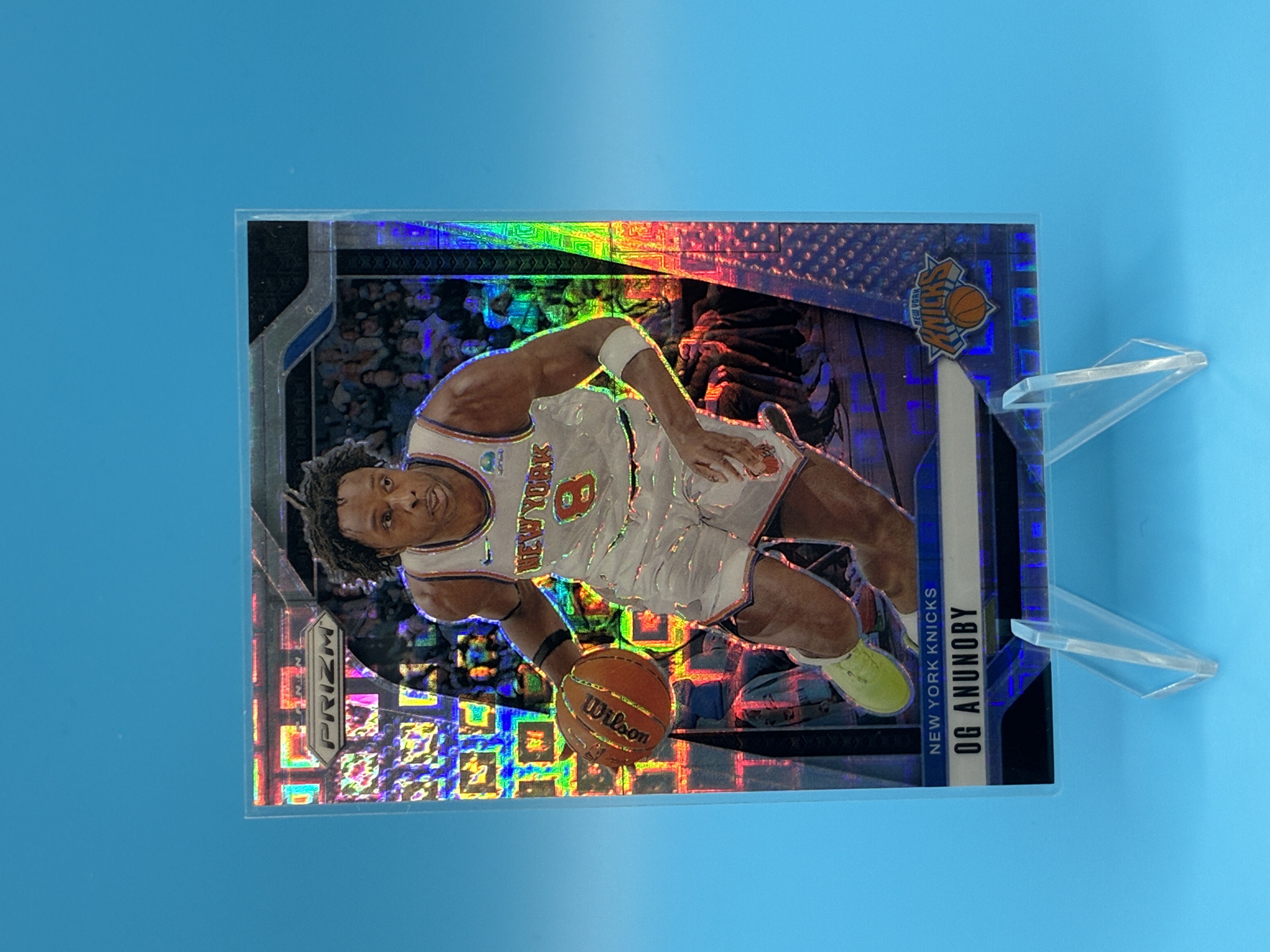 2024/2025 Panini Prizm OG Anunoby Pandora 027/150 #149 New York Knicks – Vorderseite