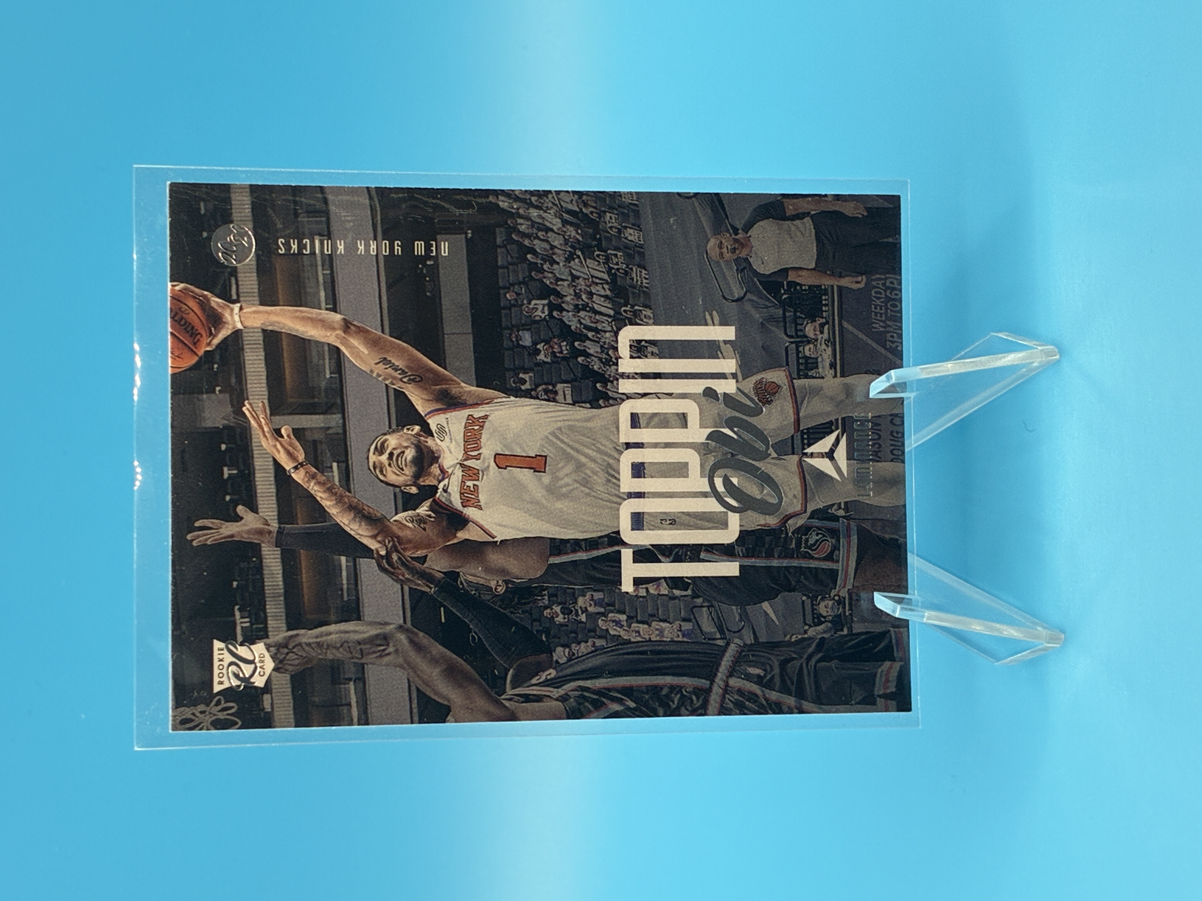 2020/2021 Panini Luminance Obi Toppin #159 New York Knicks – Vorderseite