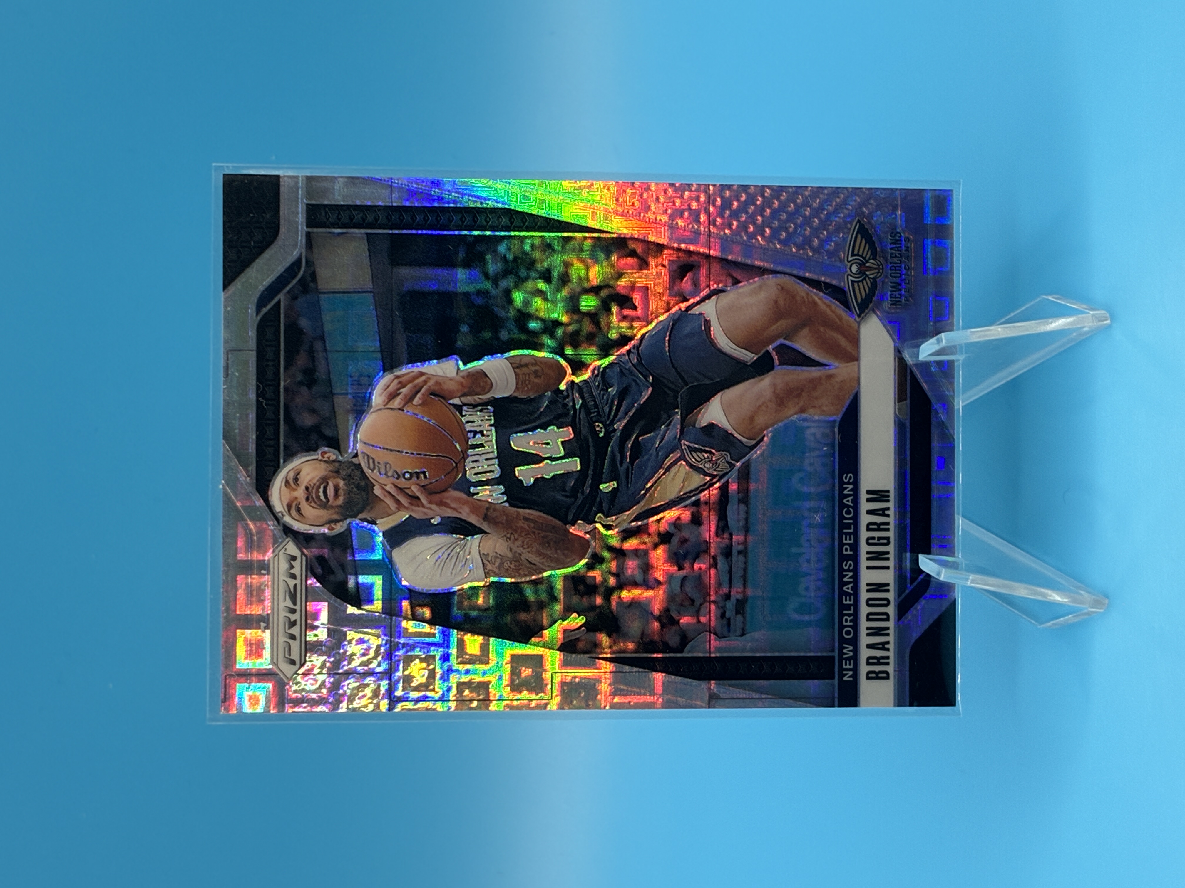 2024/2025 Panini Prizm Brandon Ingram Pandora 049/150 #182 New Orleans Pelicans – Vorderseite