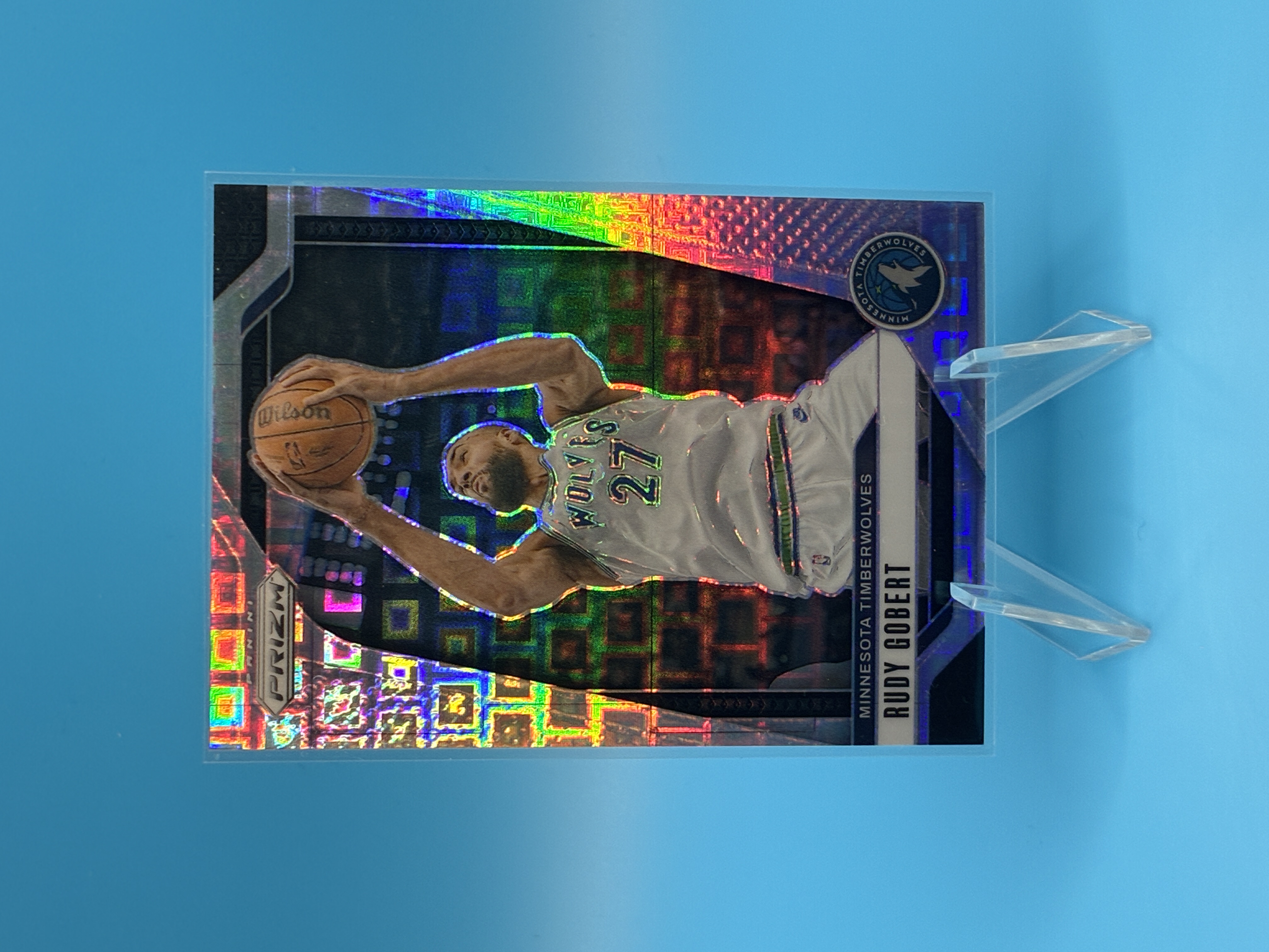 2024/2025 Panini Prizm Rudy Gobert Pandora 021/150 #159 Minnesota Timberwolves – Vorderseite