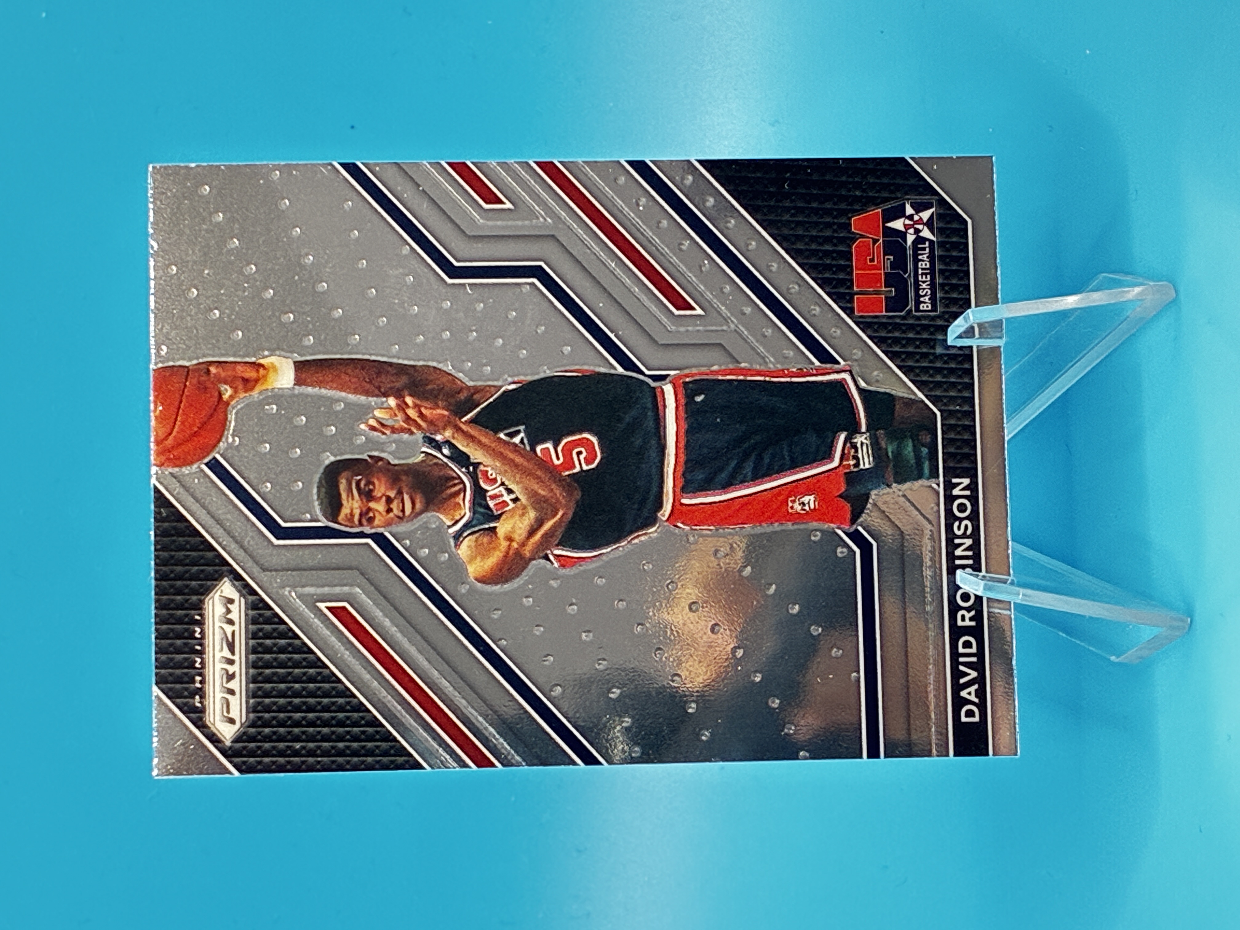 2022/2023 Panini Prizm David Robinson USA Basketball #5 San Antonio Spurs – Vorderseite