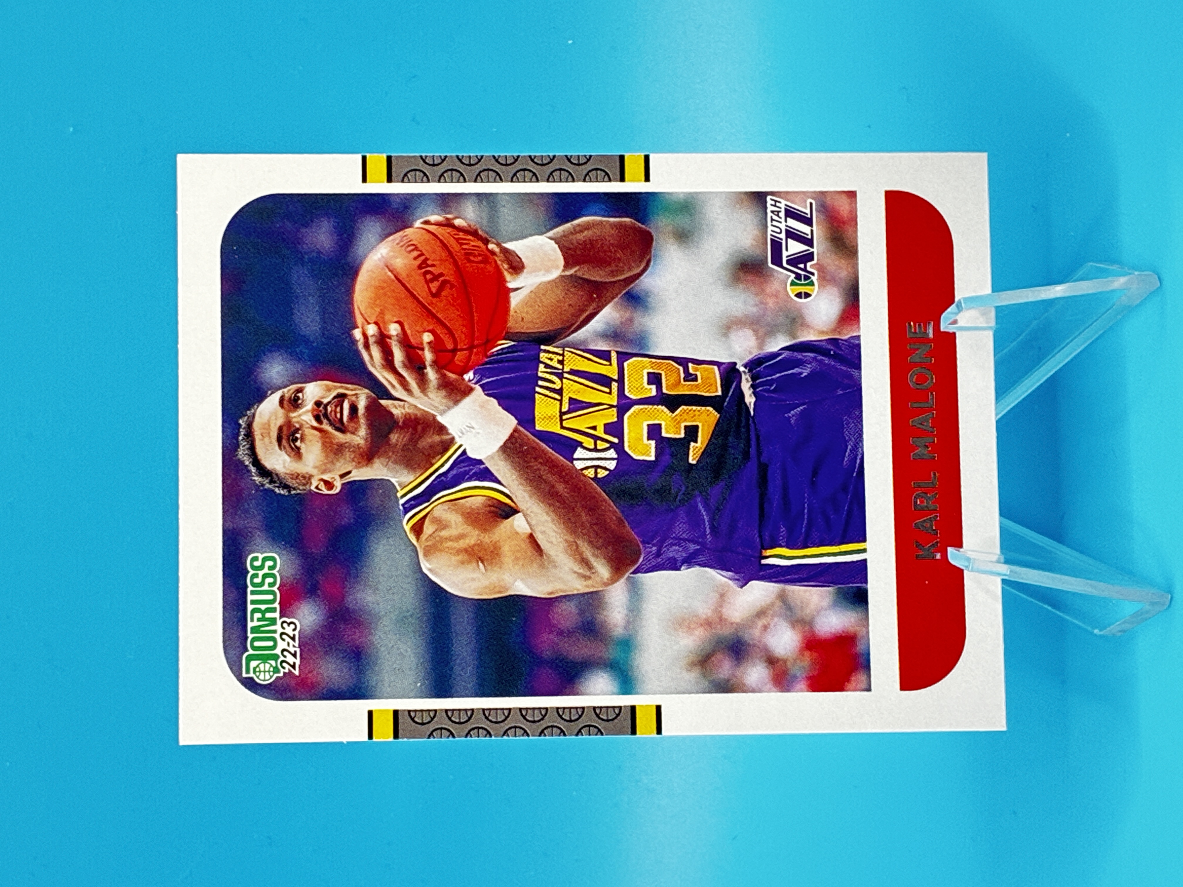 2022/2023 Panini Donruss Karl Malone Career Highlights #18 Utah Jazz – Vorderseite