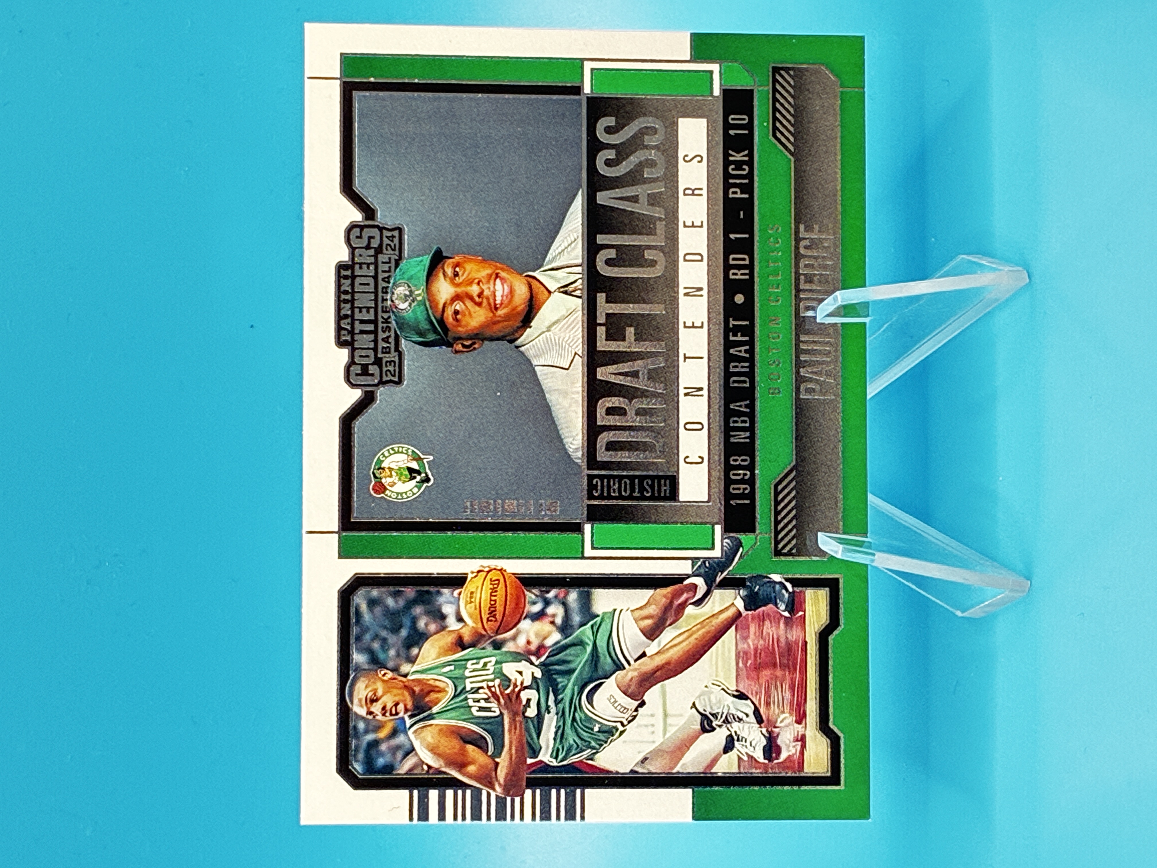 2023/2024 Panini Contenders Paul Pierce Historic Draft Class #24 Boston Celtics – Vorderseite