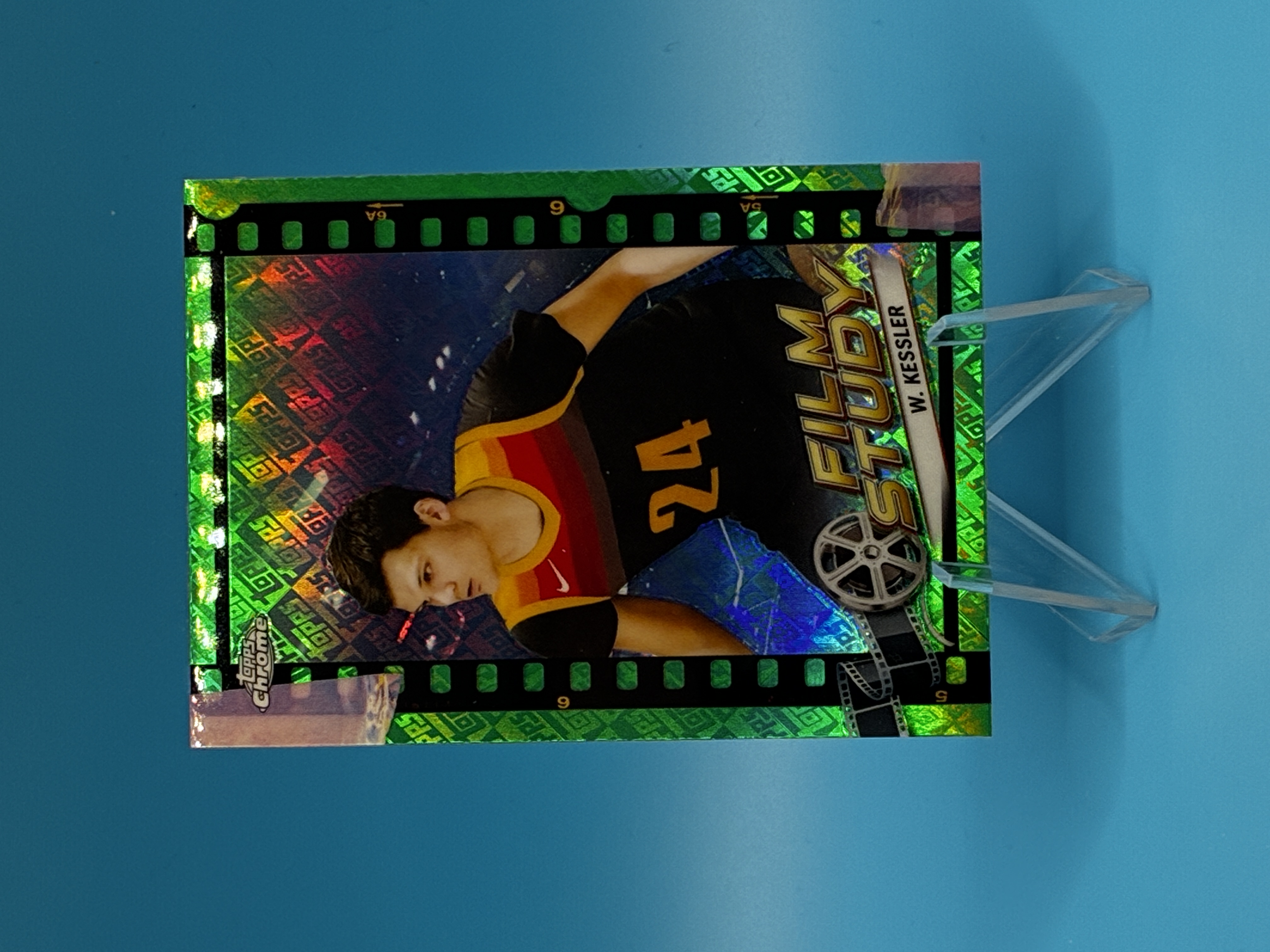 2023/2024 Topps Chrome Walker Kessler Green Film Study #FS-23 Utah Jazz – Vorderseite
