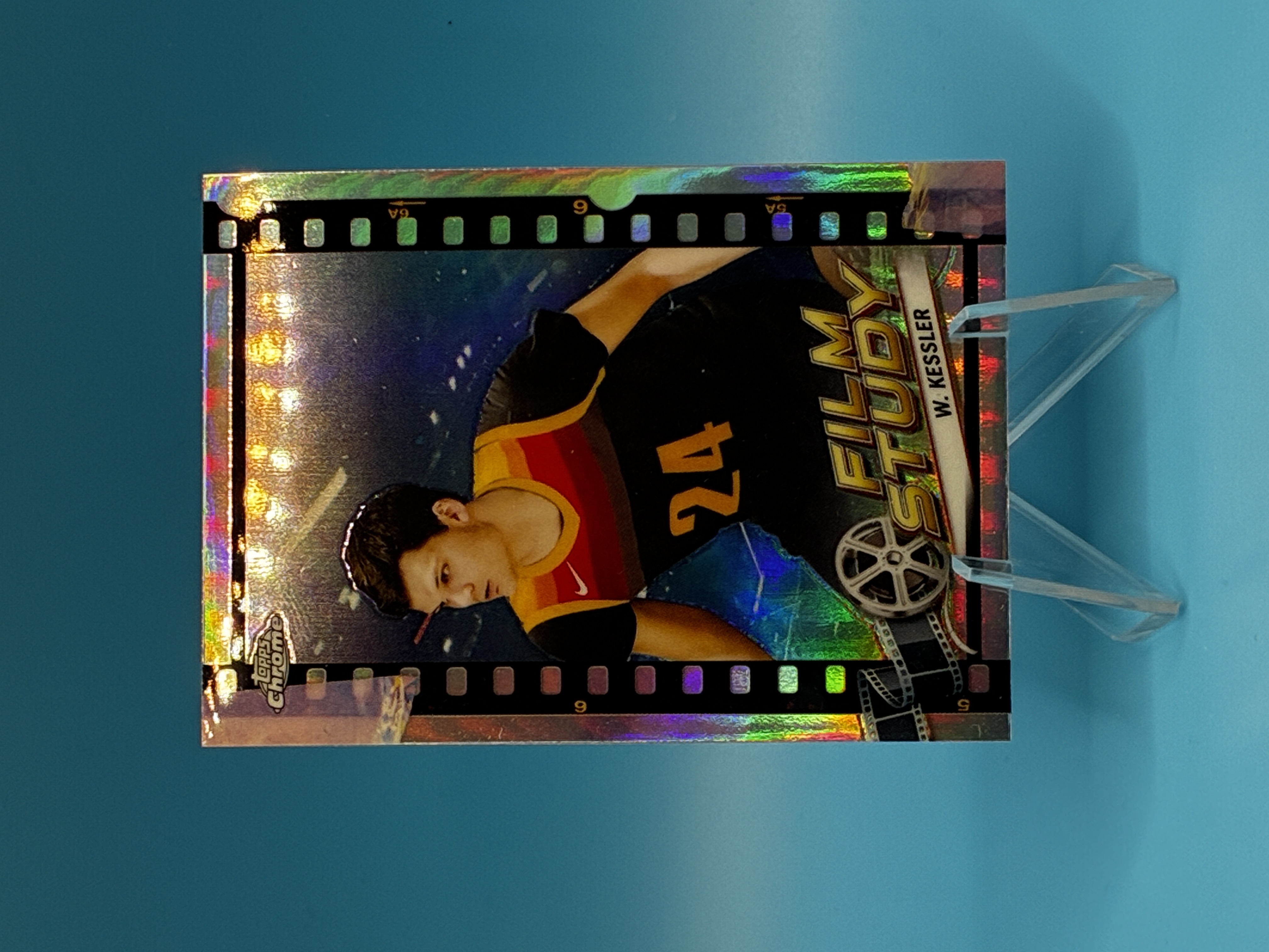 2023/2024 Topps Chrome Walker Kessler Film Study #FS-23 Utah Jazz – Vorderseite