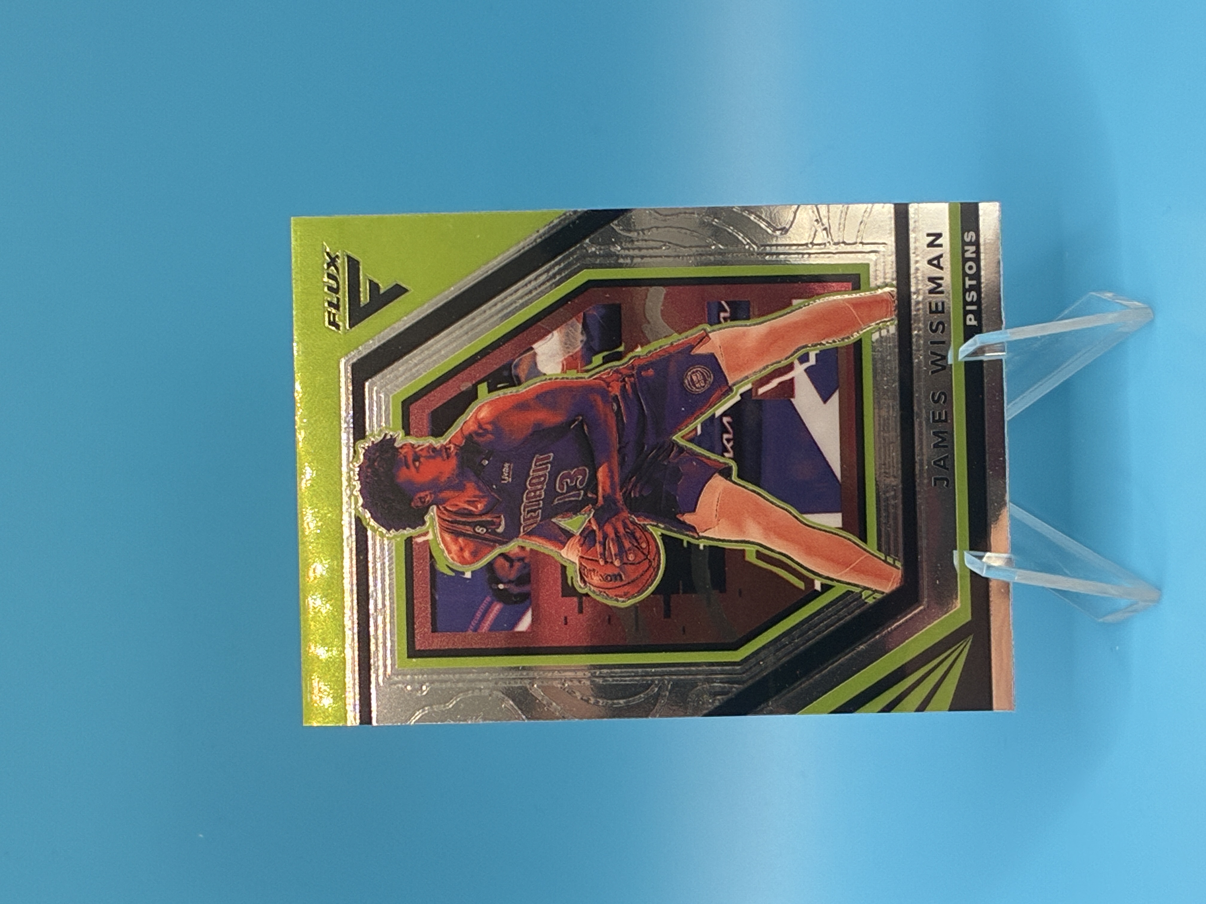 2022/2023 Panini Flux James Wiseman #43 Detroit Pistons – Vorderseite