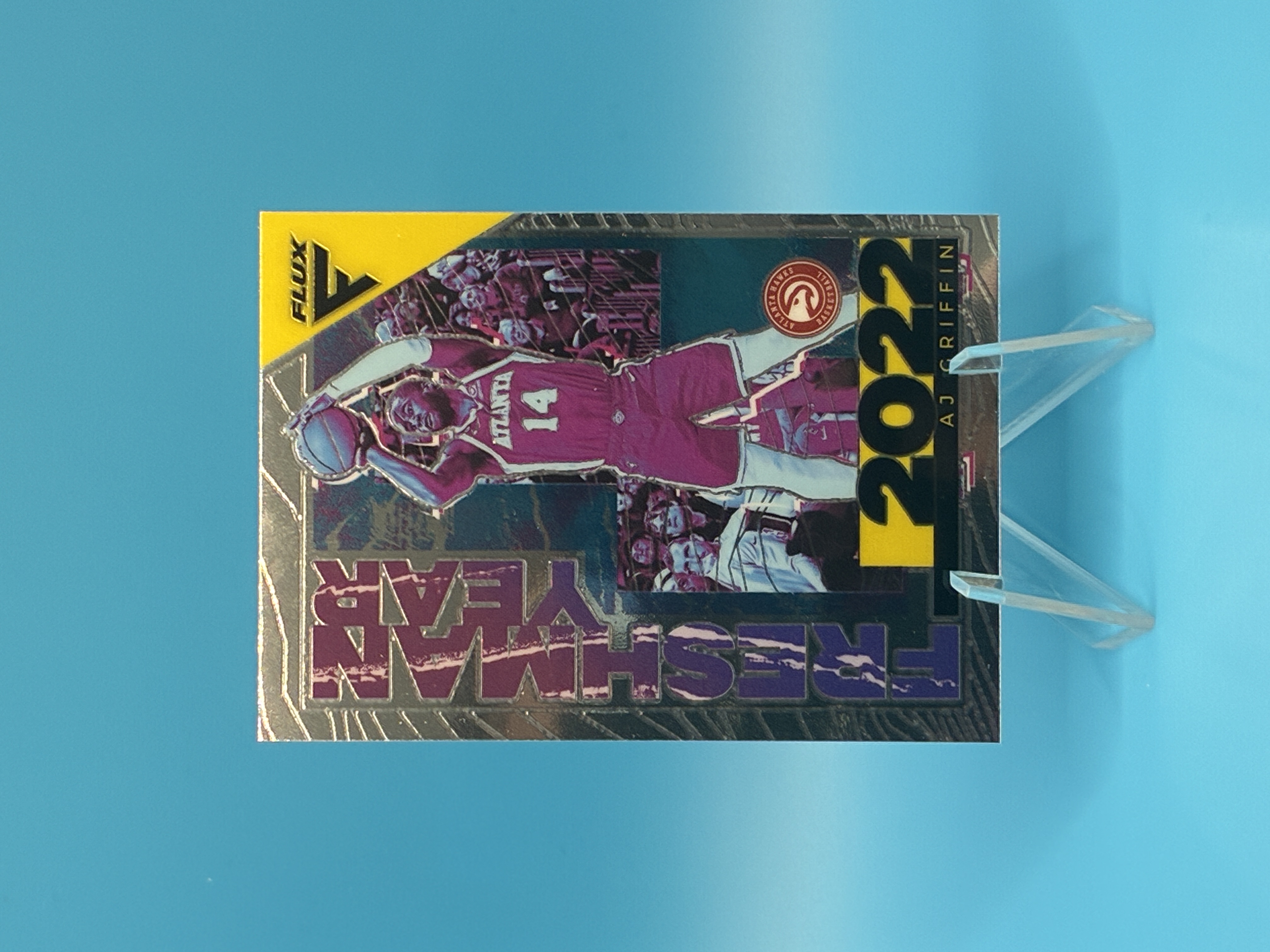 2022/2023 Panini Flux AJ Griffin #19 Atlanta Hawks – Vorderseite