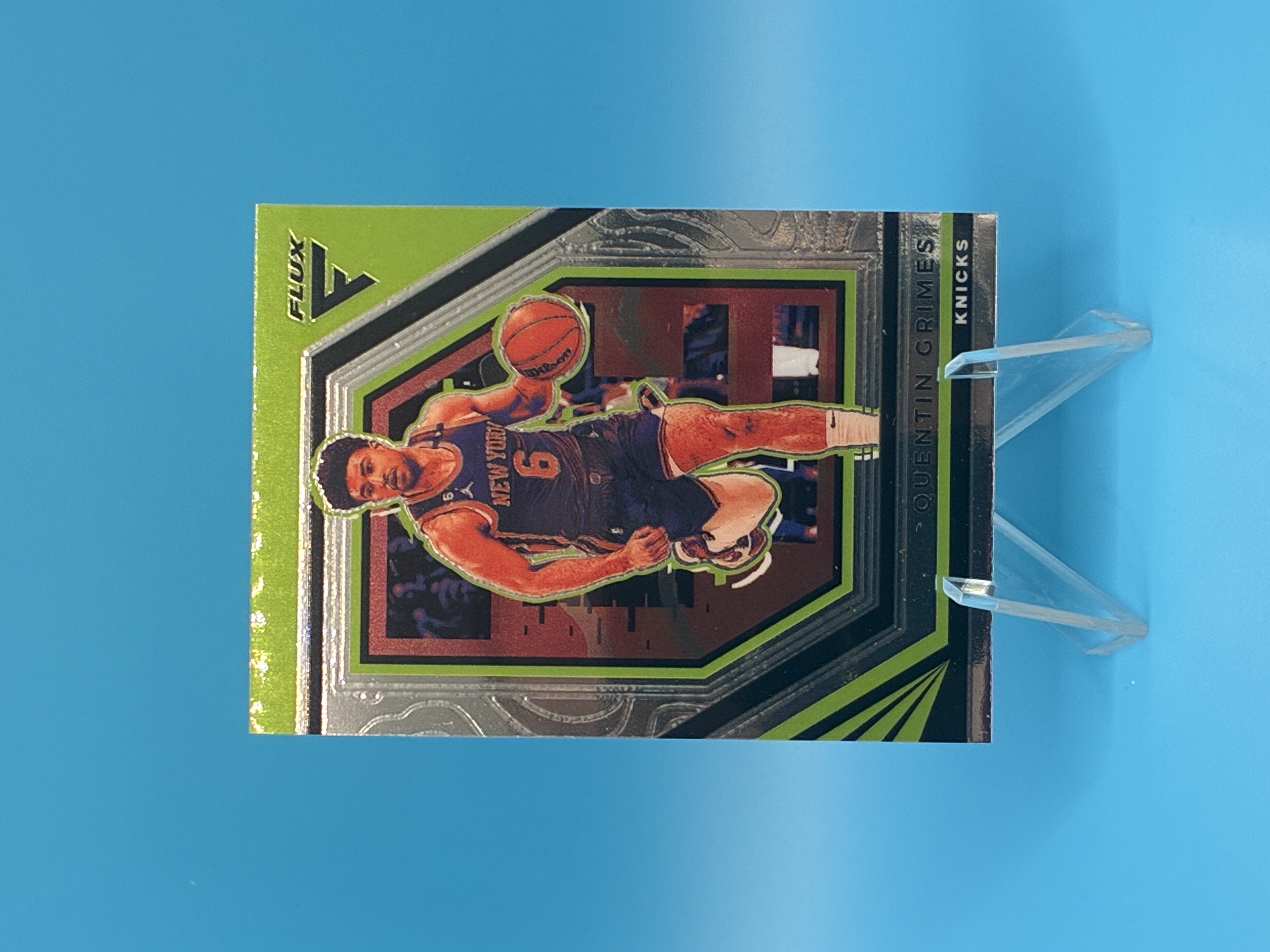 2022/2023 Panini Flux Quentin Grimes #49 New York Knicks – Vorderseite