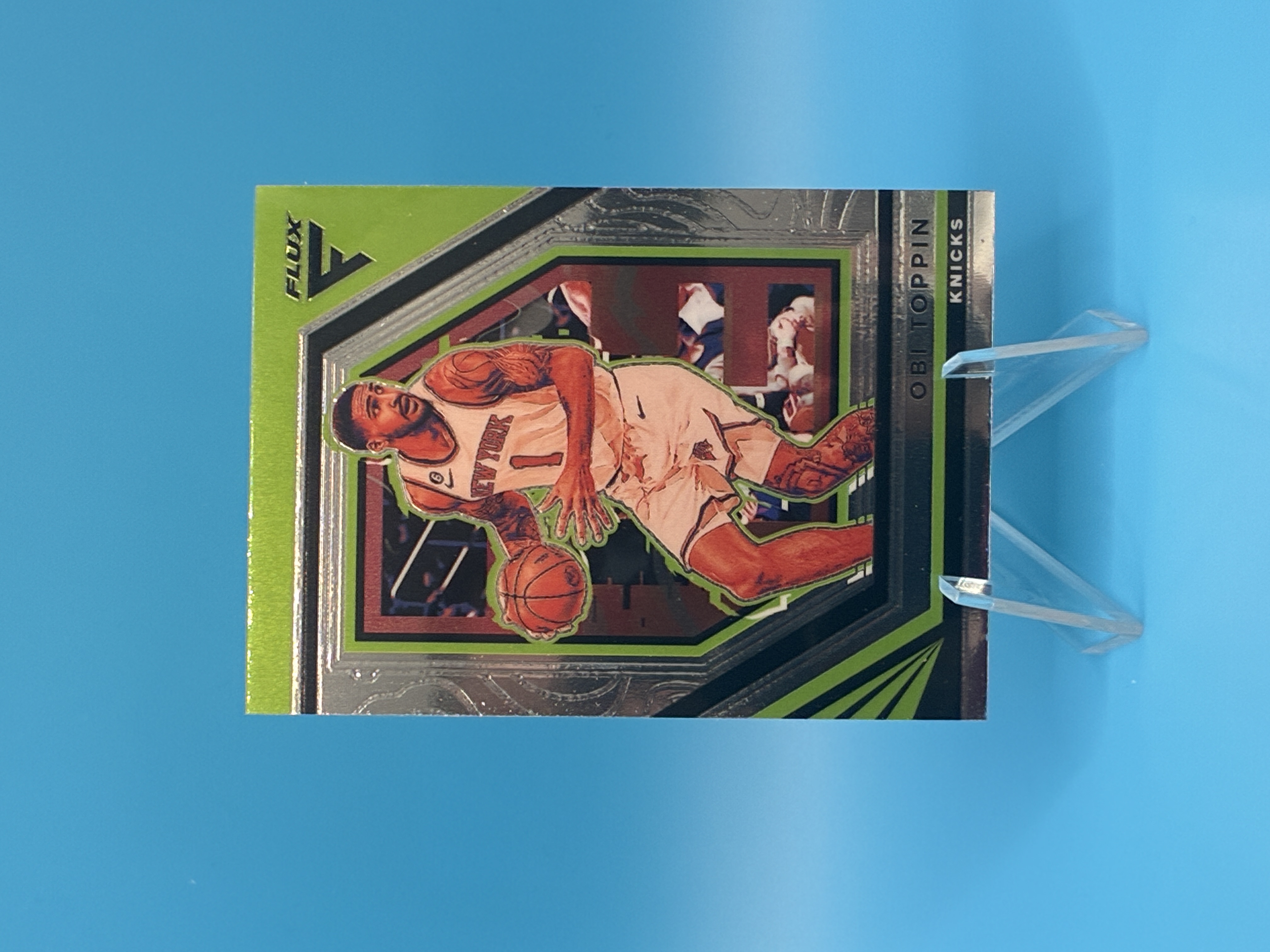 2022/2023 Panini Flux Obi Toppin #133 New York Knicks – Vorderseite