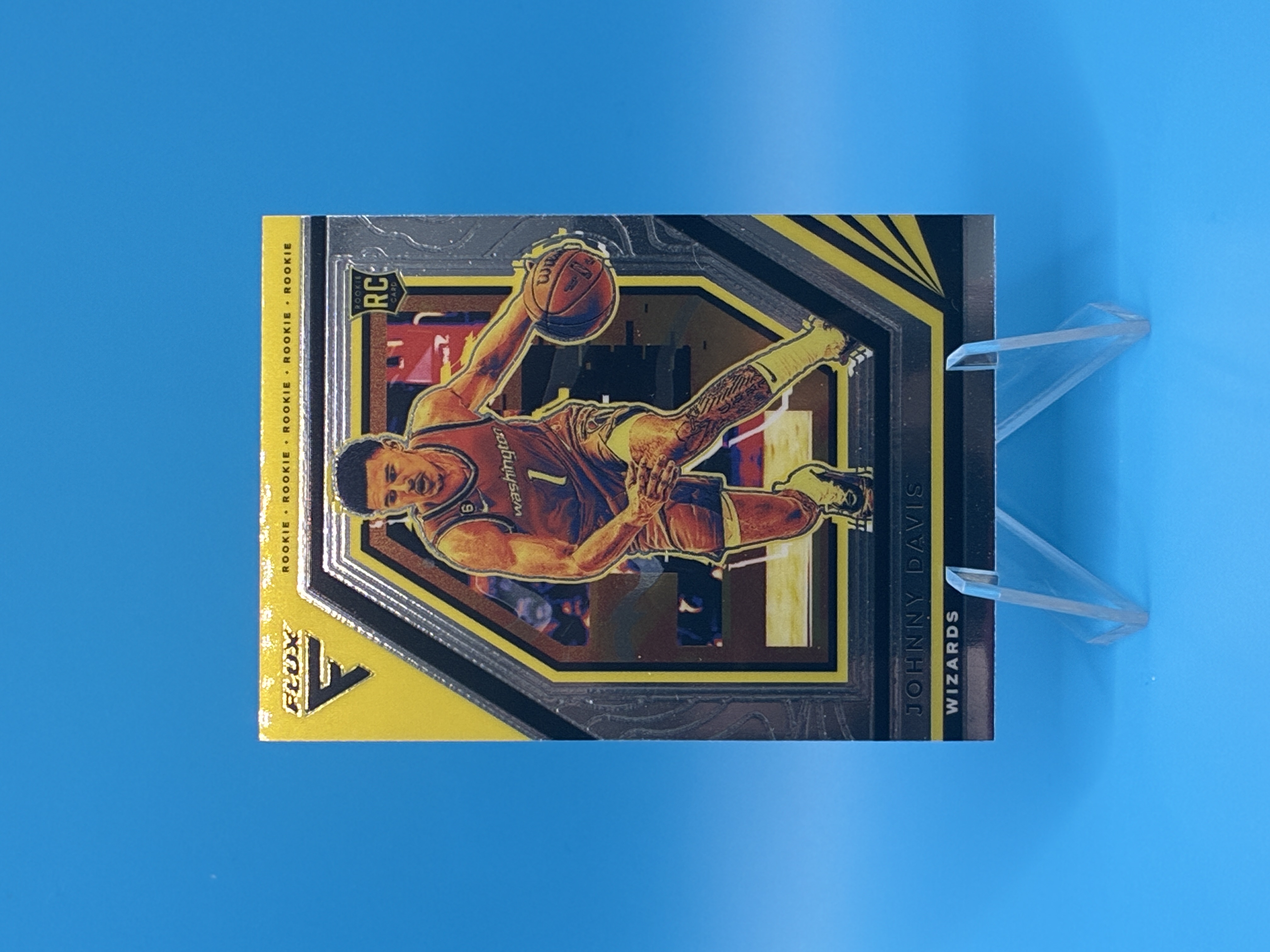 2022/2023 Panini Flux Johnny Davis #202 Washington Wizards – Vorderseite
