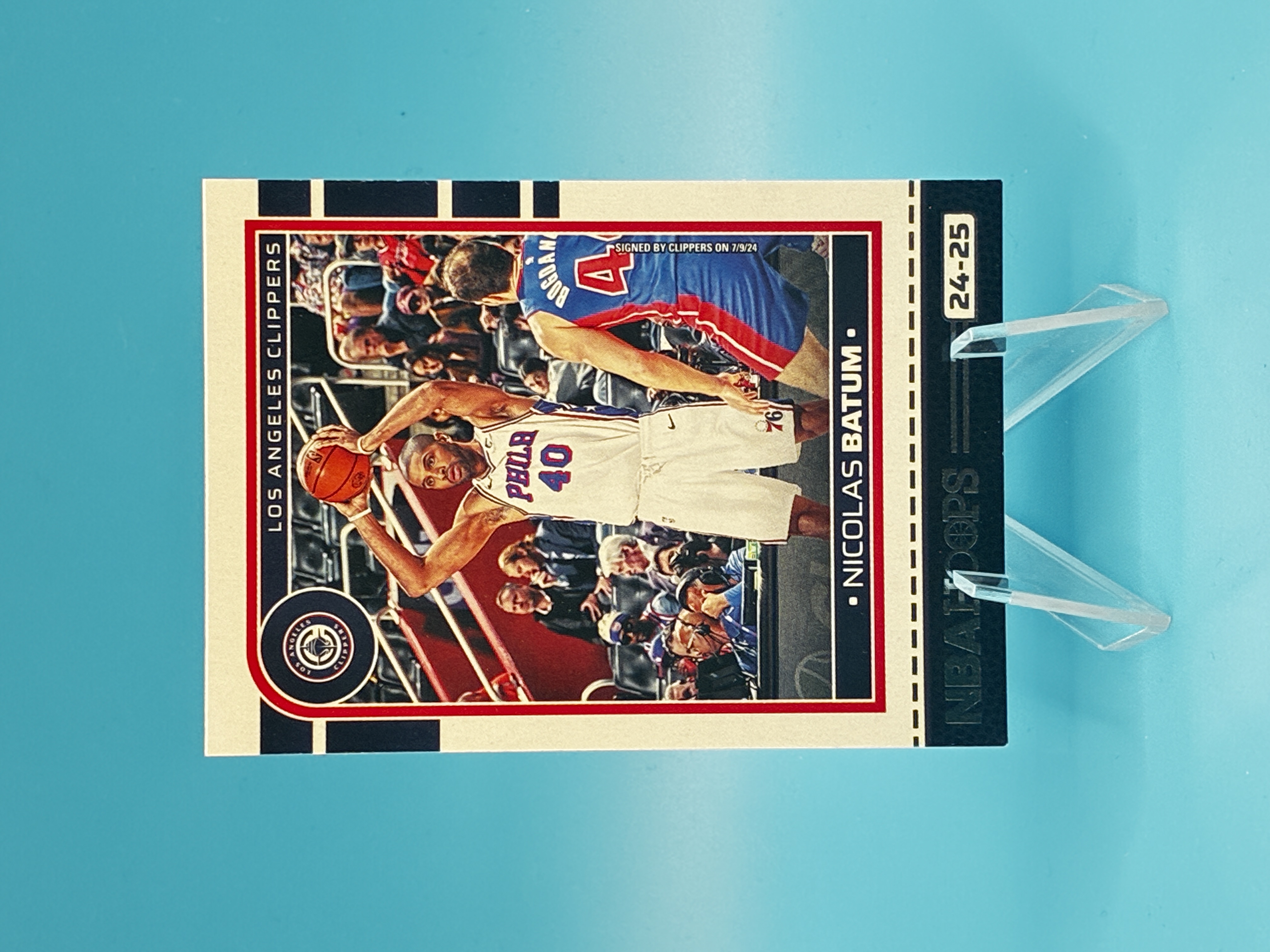 2024/2025 Panini Hoops Nicolas Batum #158 Los Angeles Clippers – Vorderseite