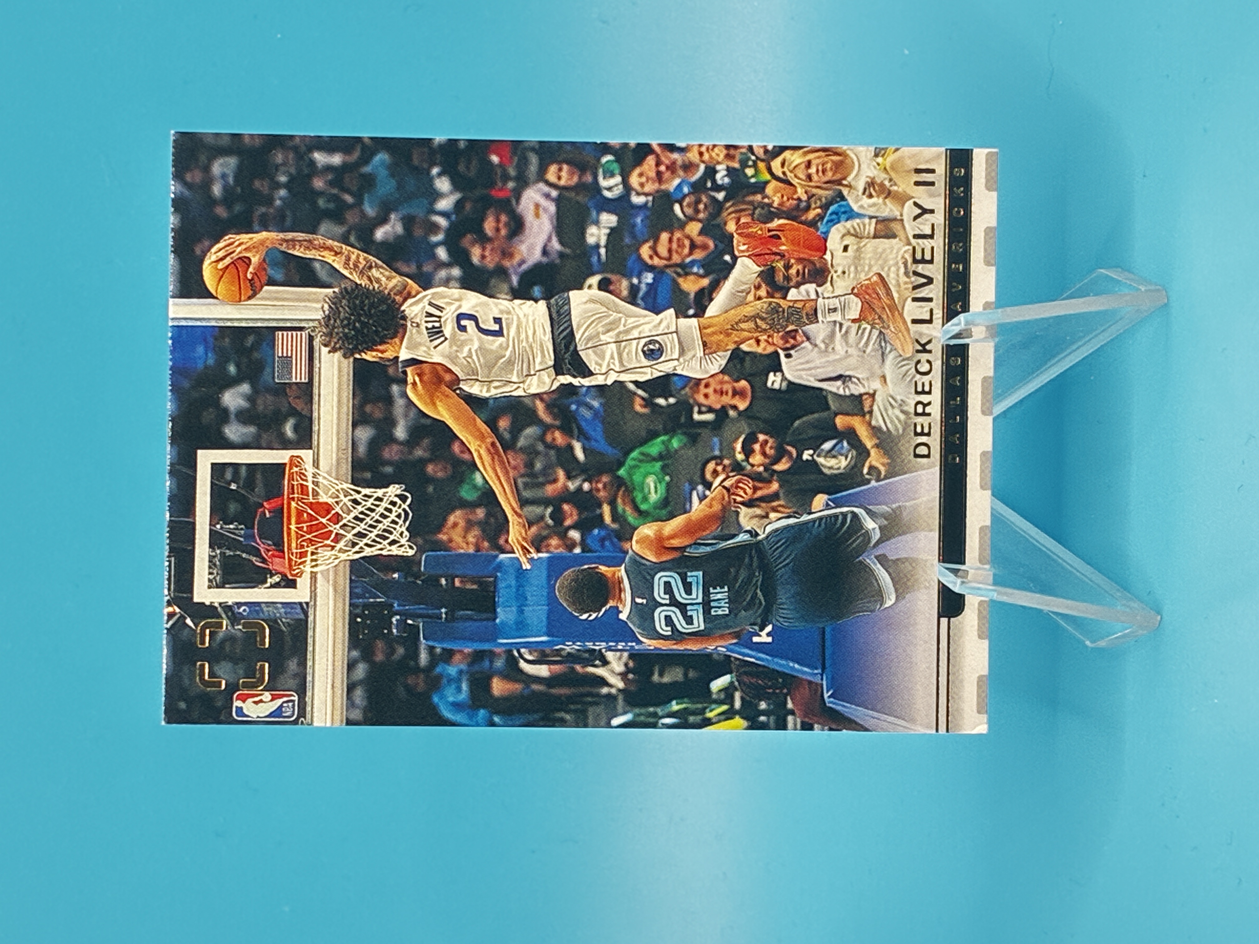 2024/2025 Panini Photogenic Derek Lively II #33 Dallas Mavericks – Vorderseite