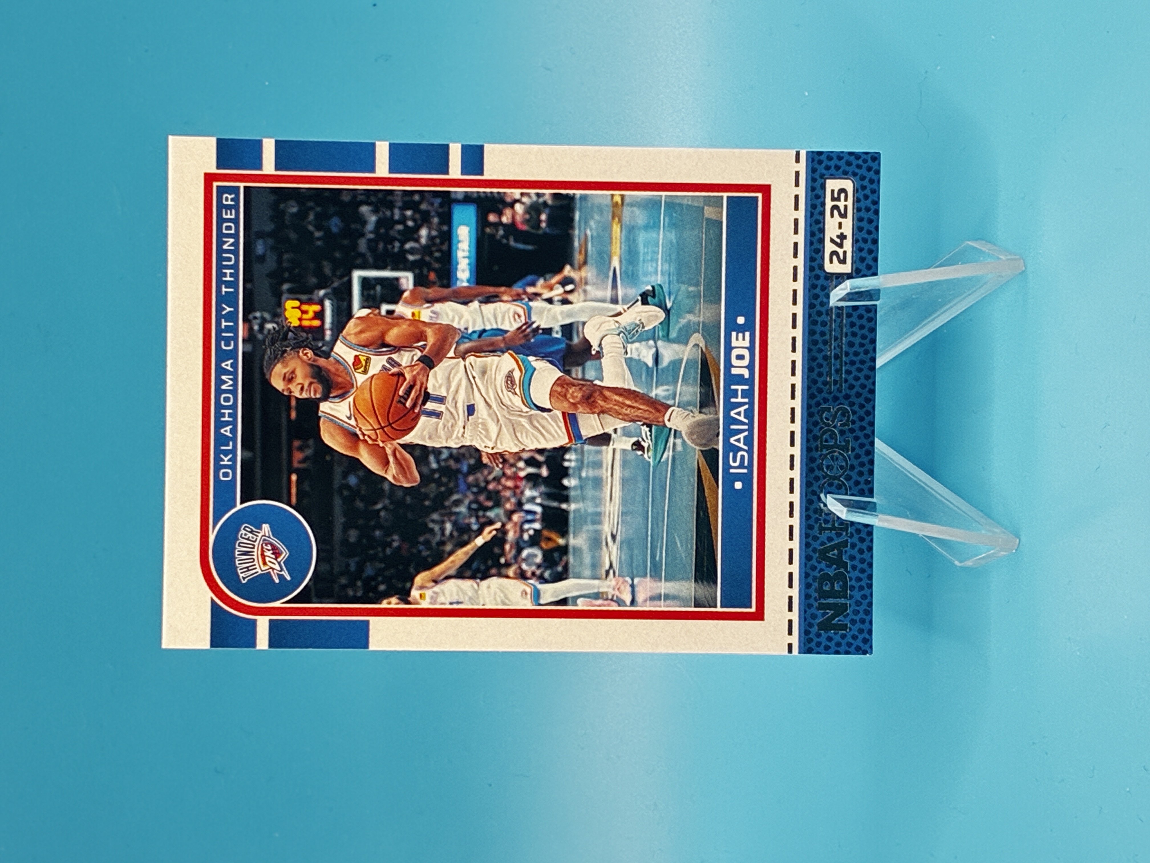 2024/2025 Panini Hoops Isaiah Joe #19 Oklahoma City Thunder – Vorderseite
