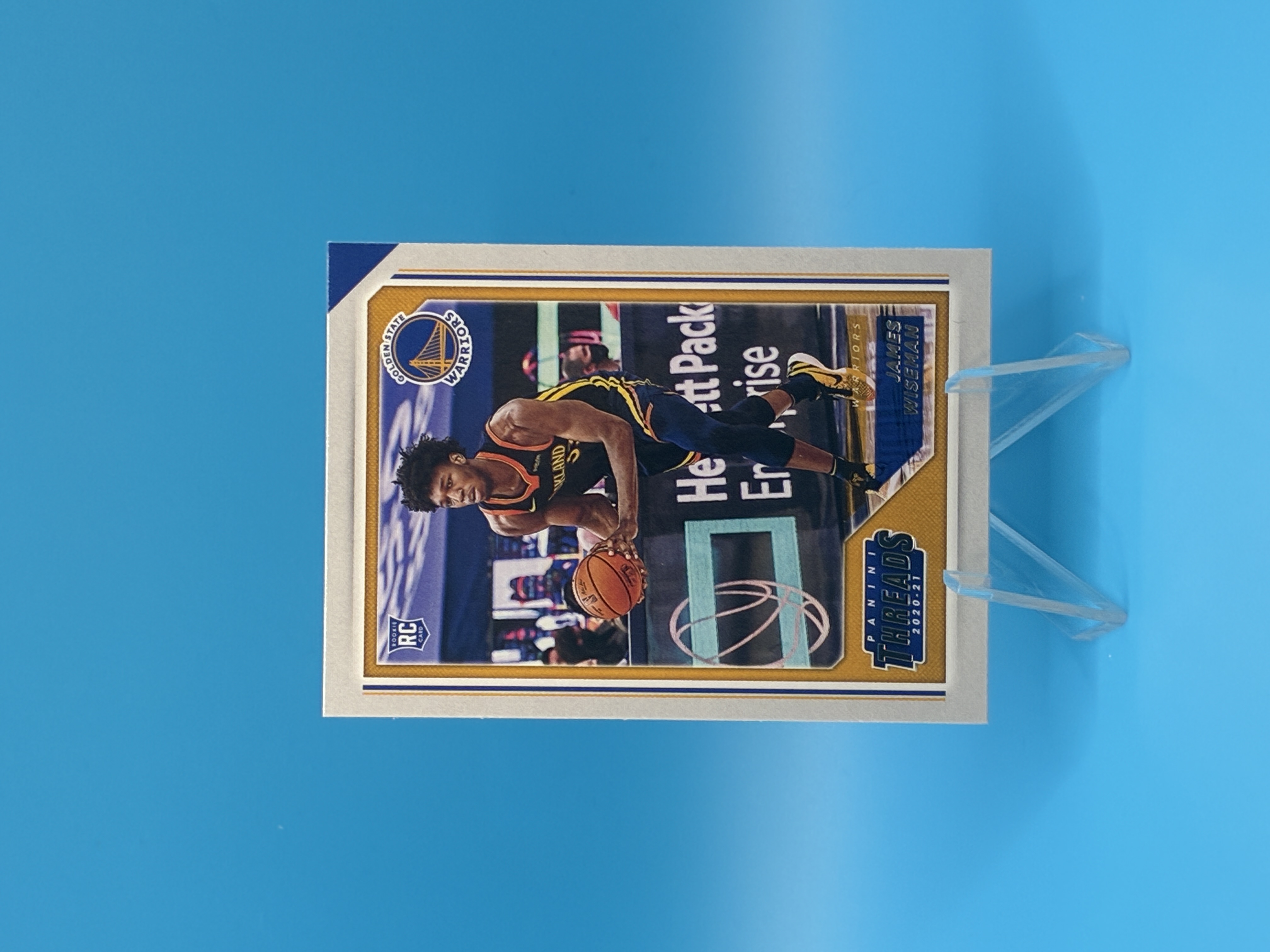 2020/2021 Panini Threads James Wiseman #93 Golden State Warriors – Vorderseite