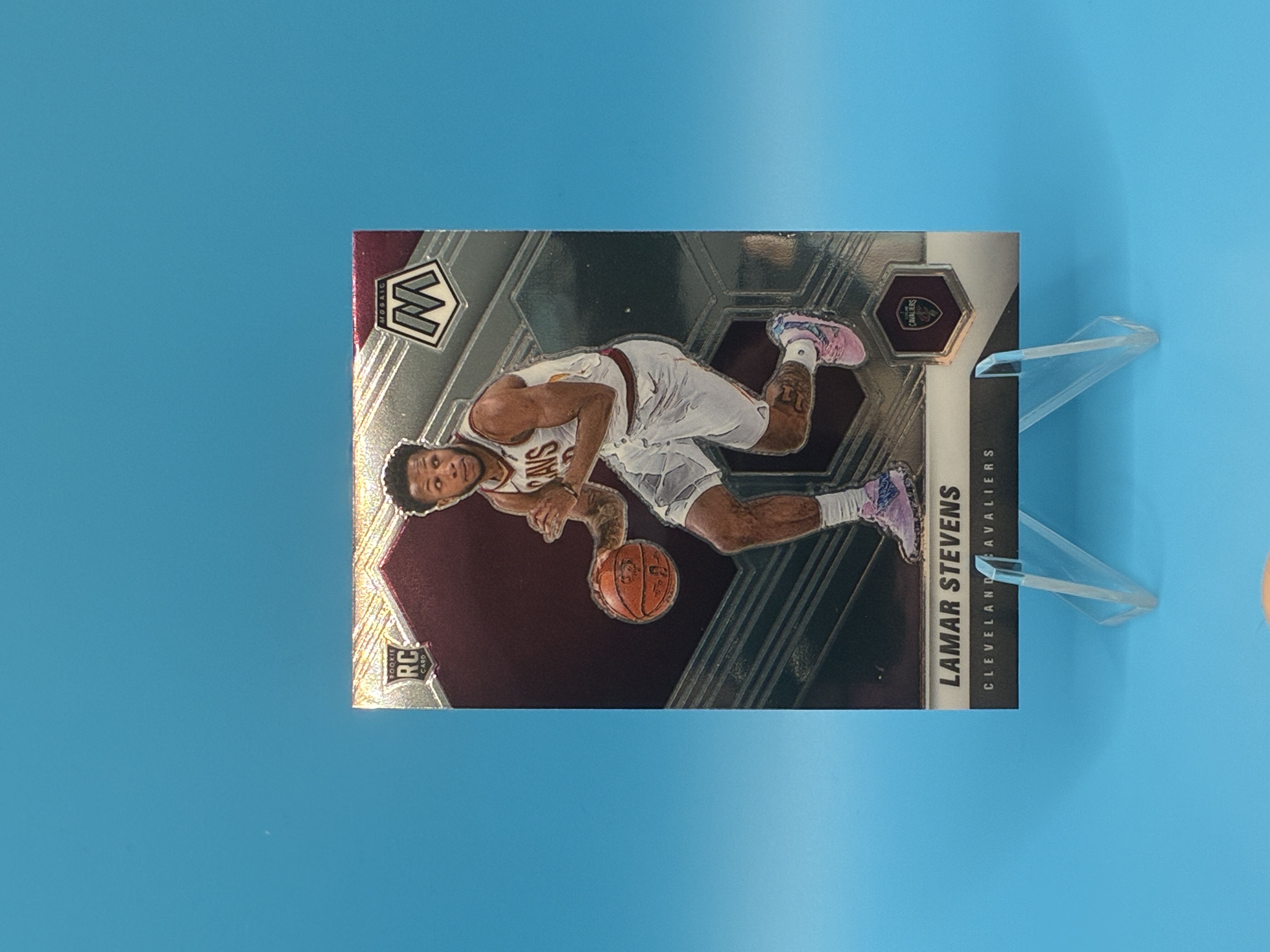 2020/2021 Panini Mosaic Lamar Stevens #238 Cleveland Cavaliers – Vorderseite