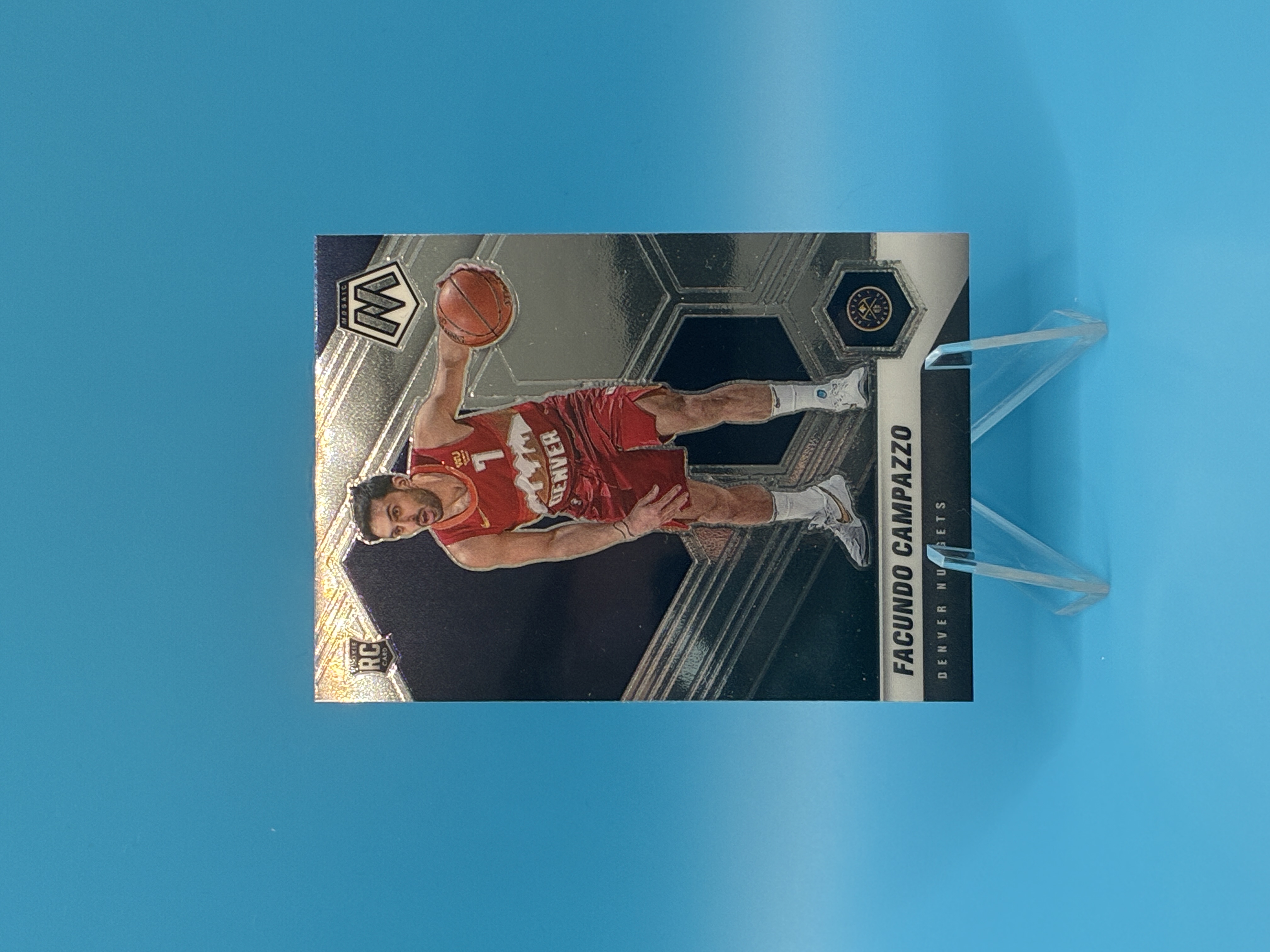 2020/2021 Panini Mosaic Facundo Campazzo #237 Denver Nuggets – Vorderseite