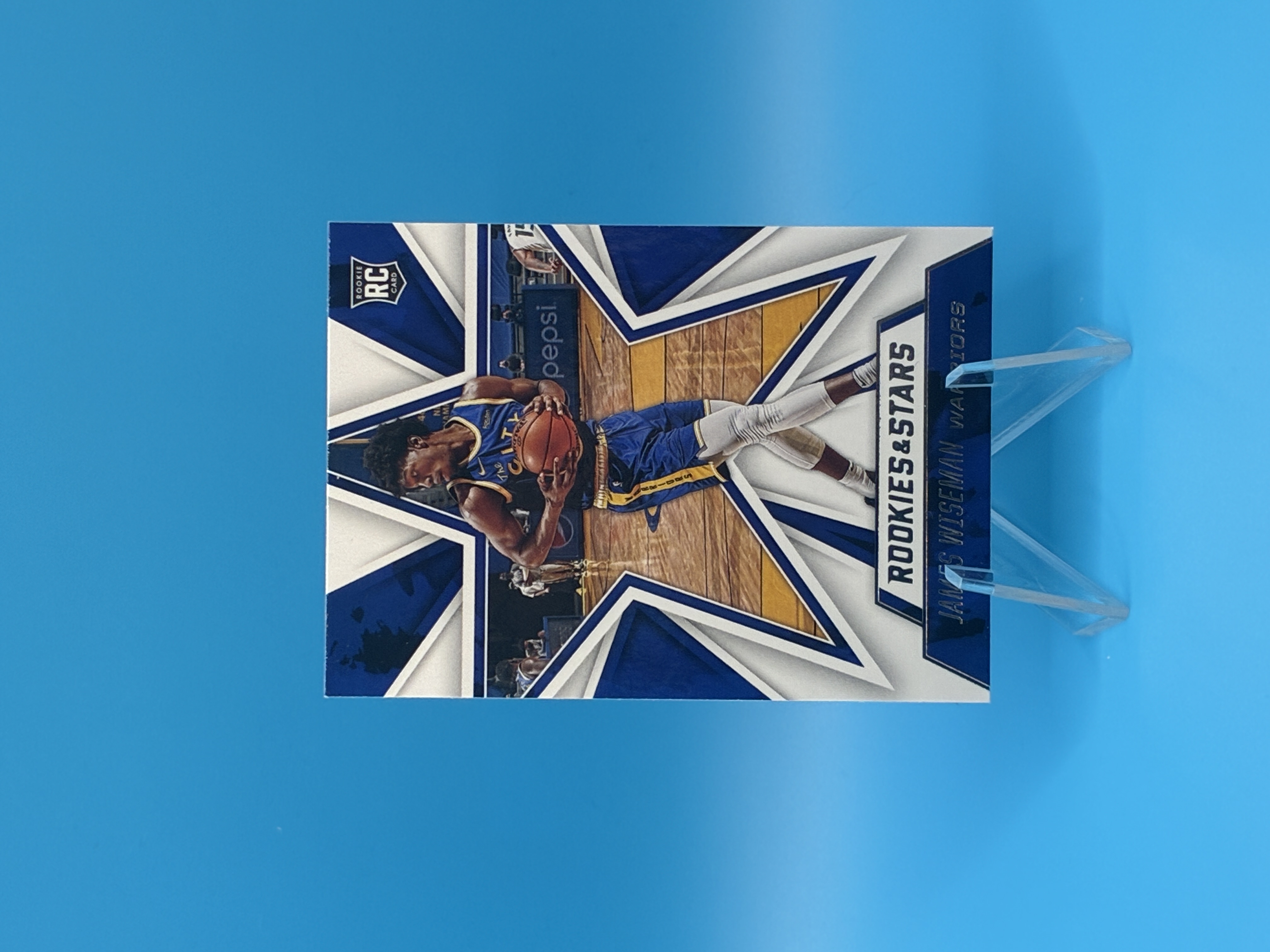 2020/2021 Panini Chronicles James Wiseman Rookies & Stars #655 Golden State Warriors – Vorderseite