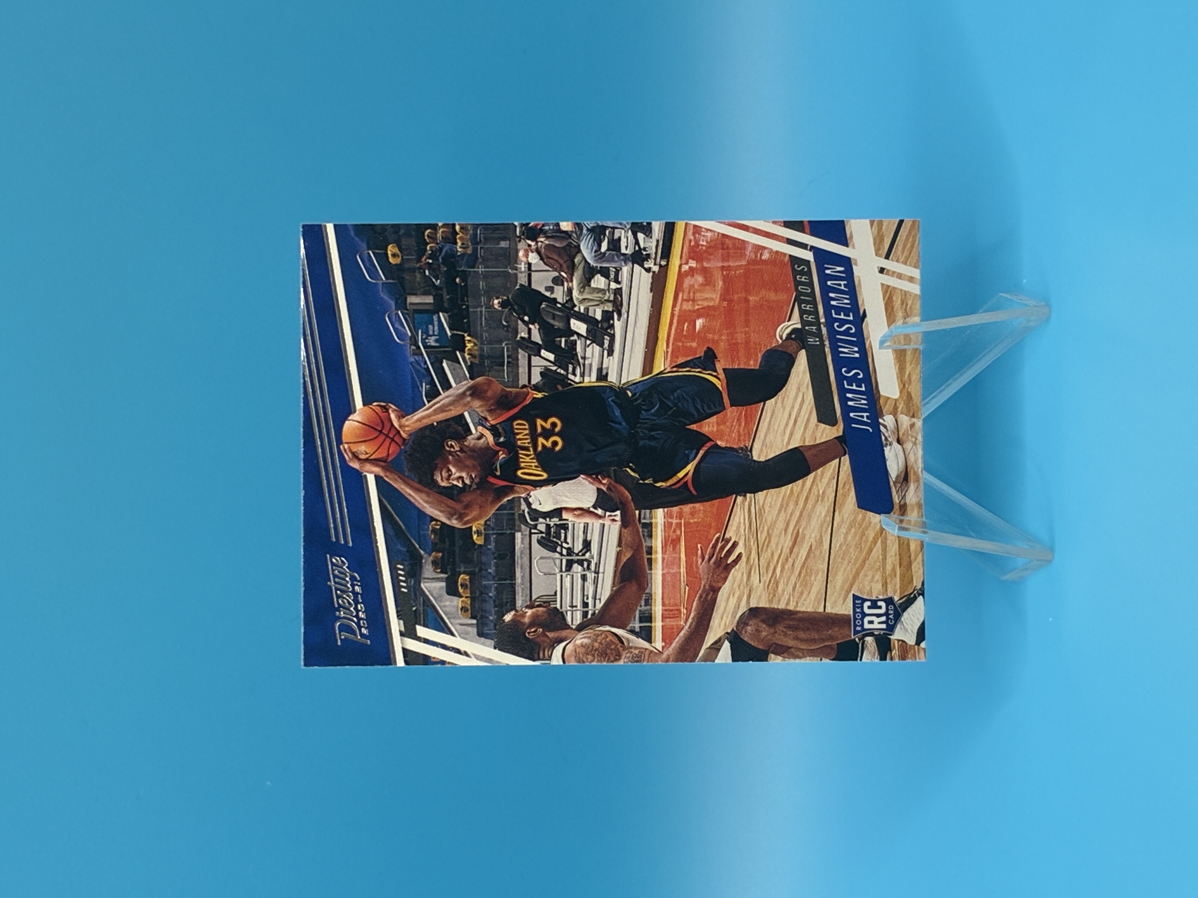 2020/2021 Panini Prestige James Wiseman #52 Golden State Warriors – Vorderseite