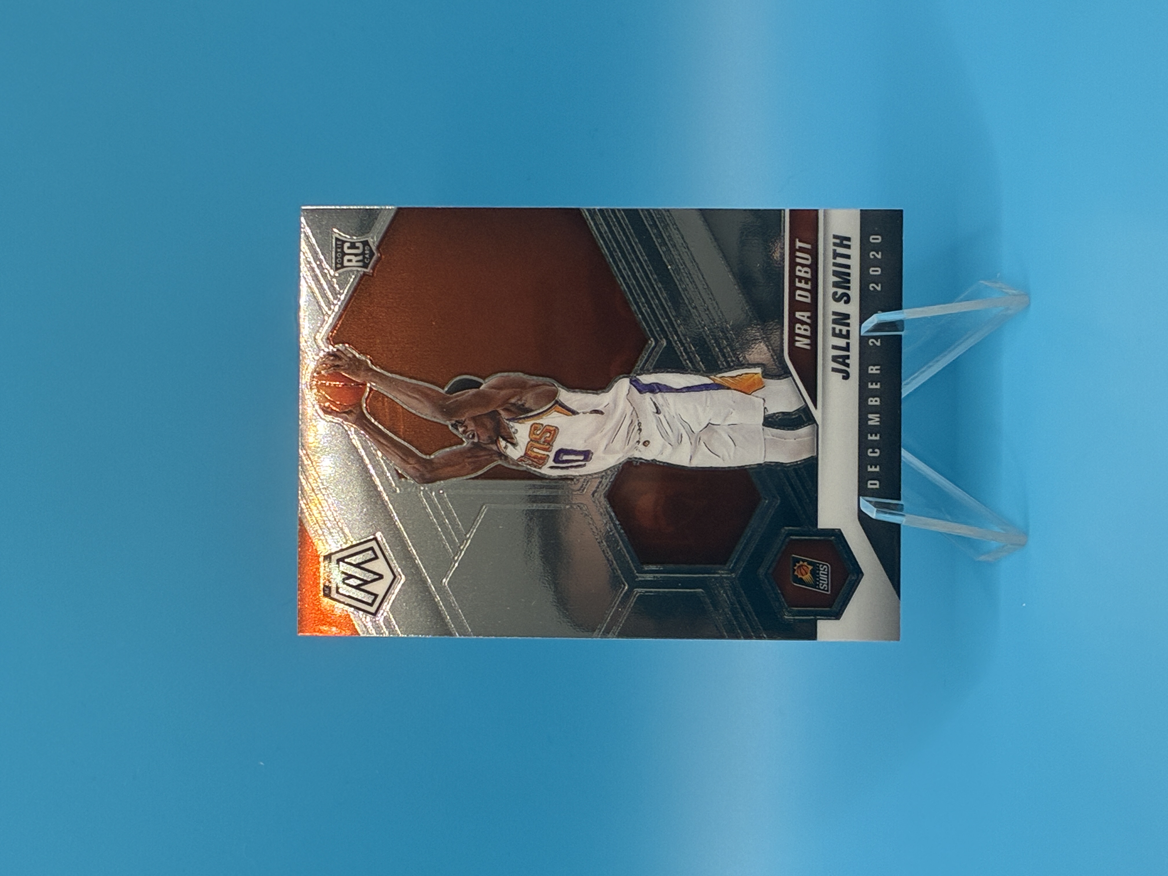 2020/2021 Panini Mosaic Jalen Smith NBA Debut #275 Phoenix Suns – Vorderseite