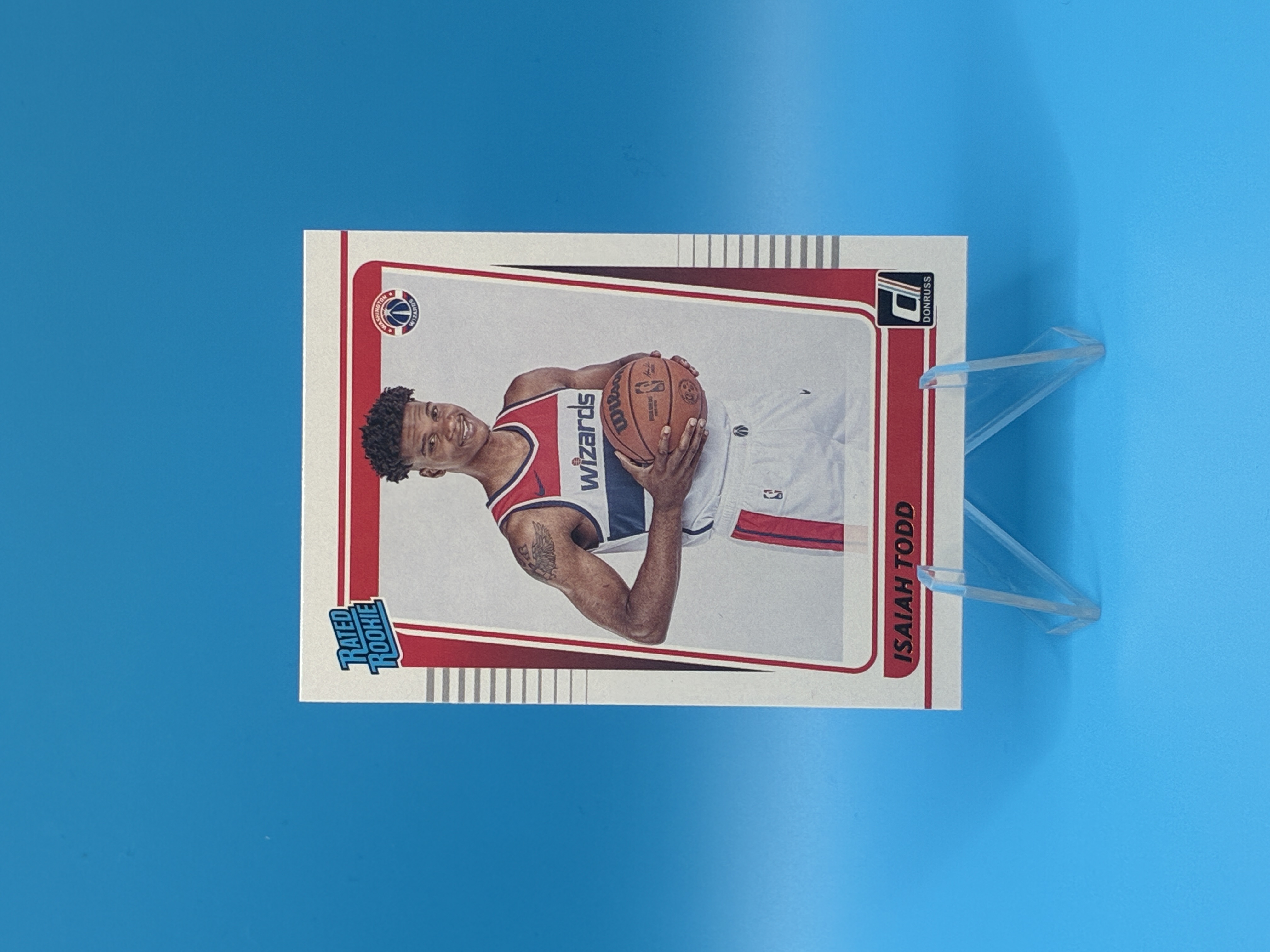 2021/2022 Panini Donruss Isaiah Todd #237 Washington Wizards – Vorderseite