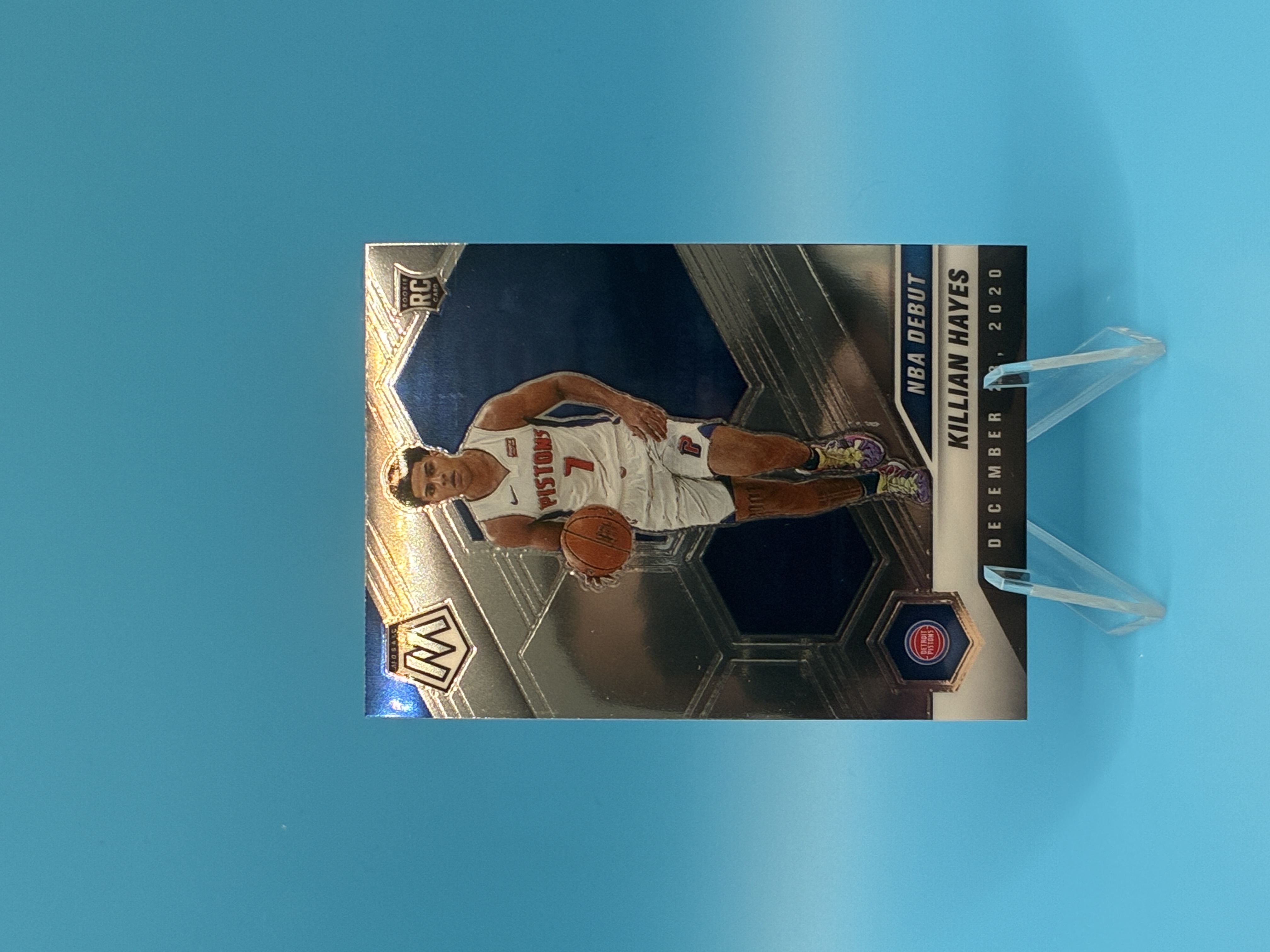 2020/2021 Panini Mosaic Killian Hayes NBA Debut #270 Detroit Pistons – Vorderseite
