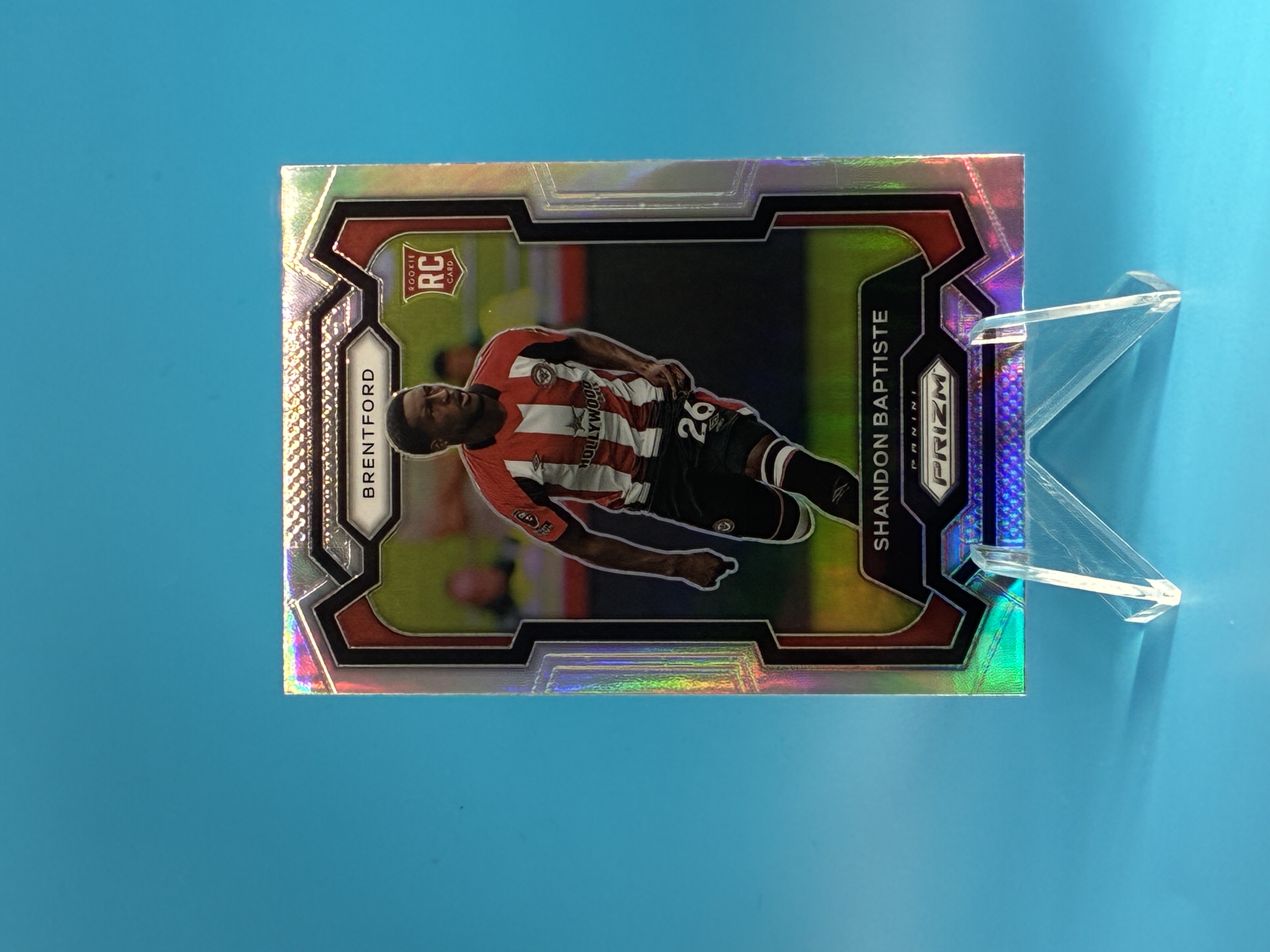 2023/2024 Panini Prizm Shandon Baptiste Silver #147 Brentford – Vorderseite