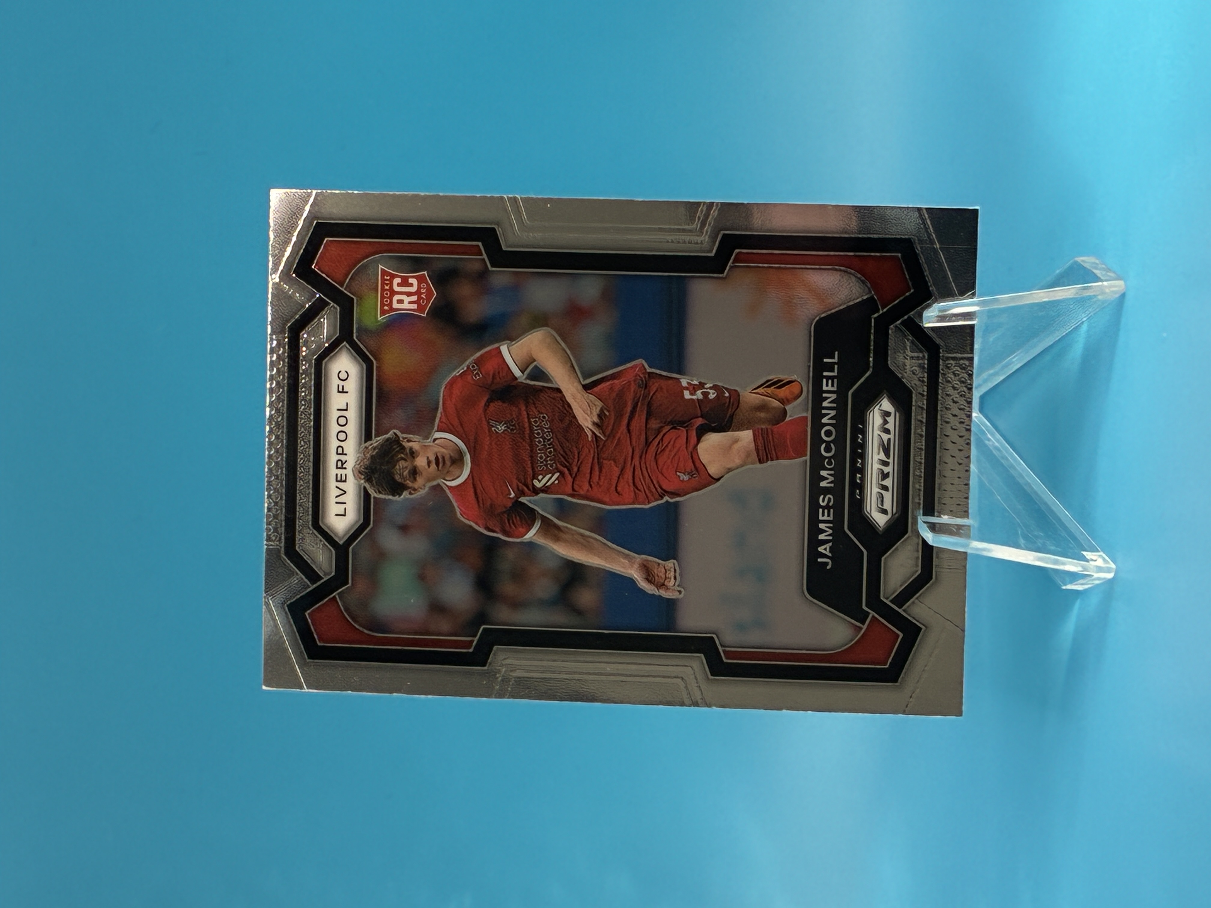 2023/2024 Panini Prizm James McConnell #85 Liverpool FC – Vorderseite