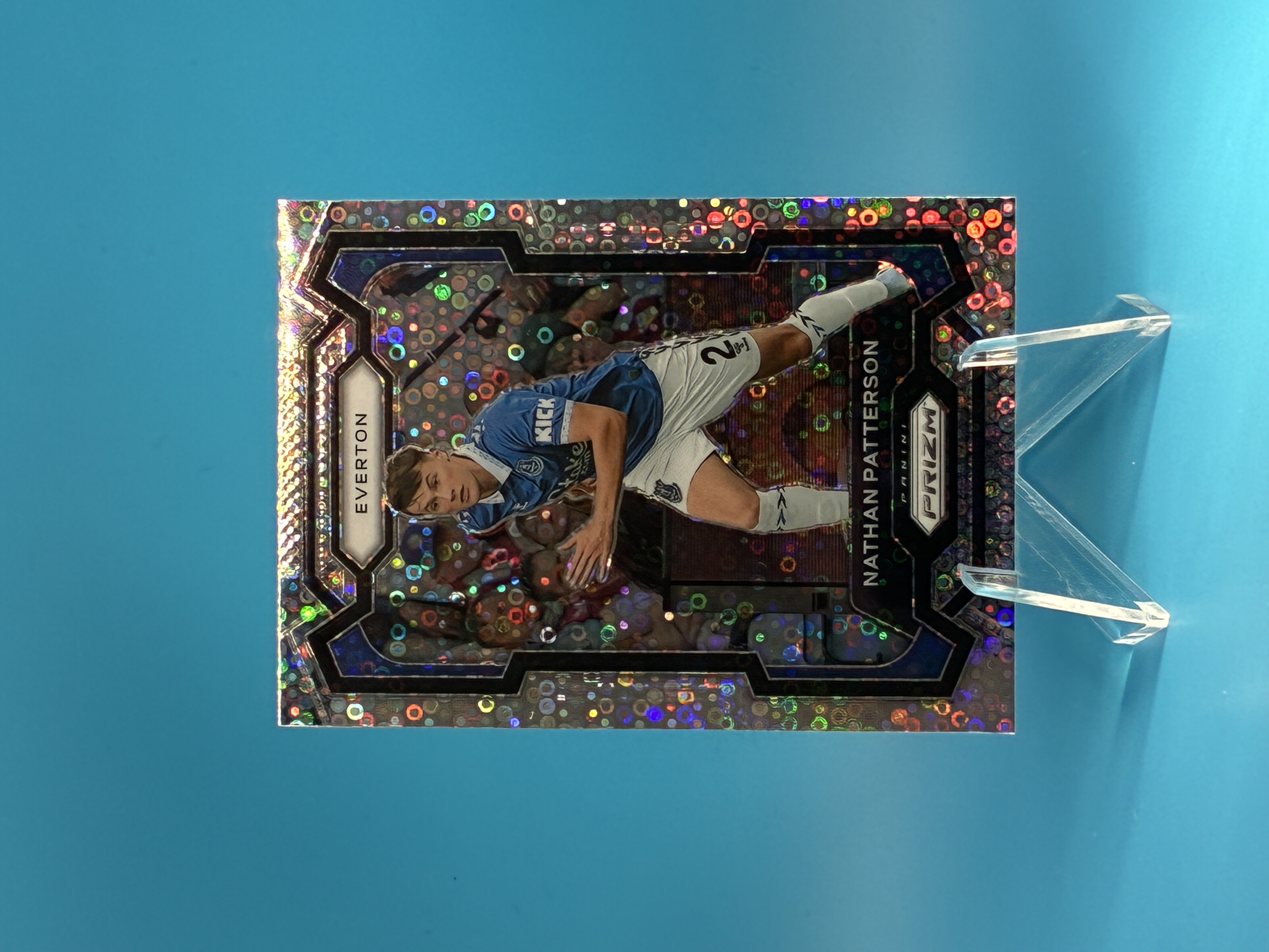 2023/2024 Panini Prizm Nathan Patterson Disco #264 Everton – Vorderseite