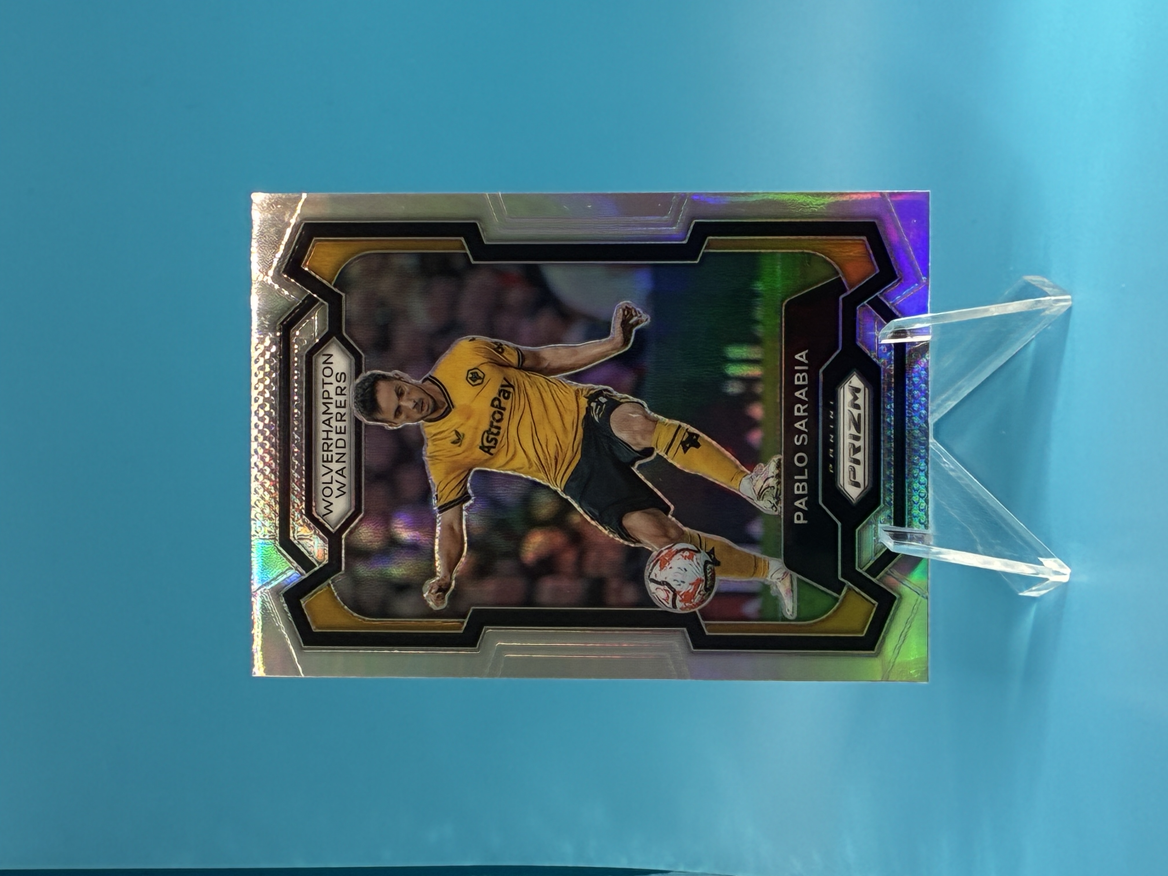2023/2024 Panini Prizm Pablo Sarabia #212 Wolverhampton Wanderers – Vorderseite