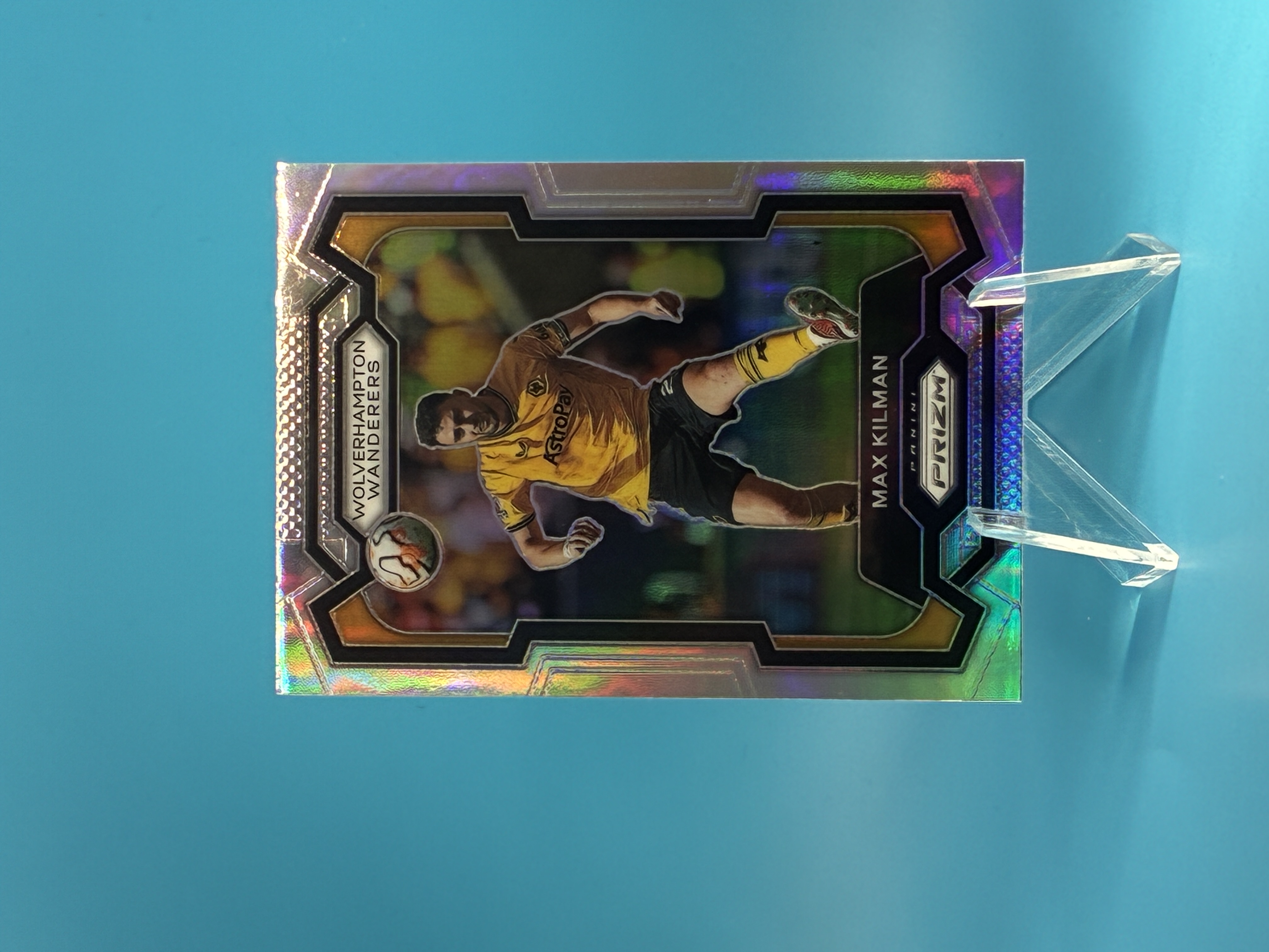 2023/2024 Panini Prizm Max Kilman Silver #205 Wolverhampton Wanderers – Vorderseite