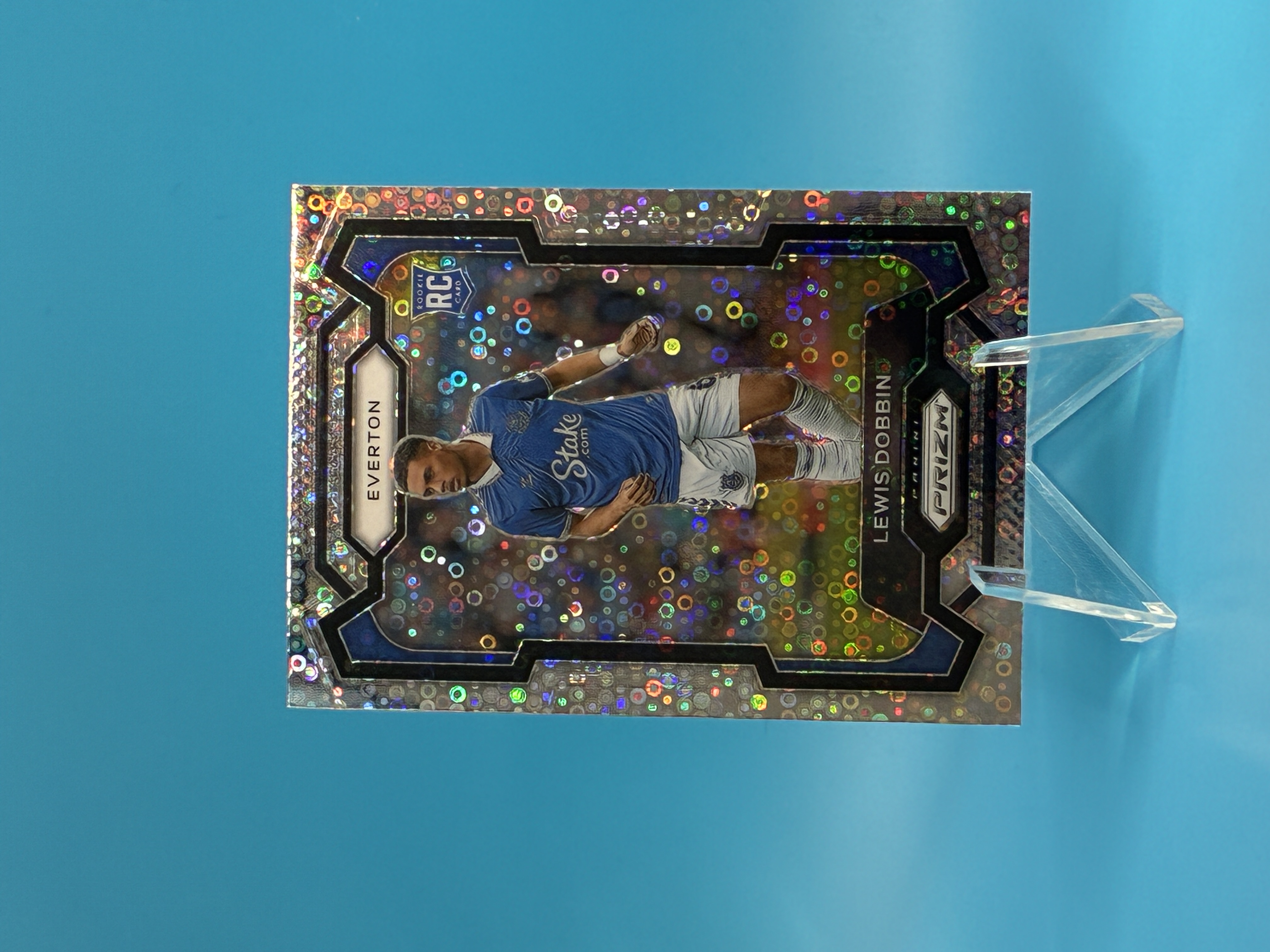 2023/2024 Panini Prizm Lewis Dobbin Disco #252 Everton – Vorderseite