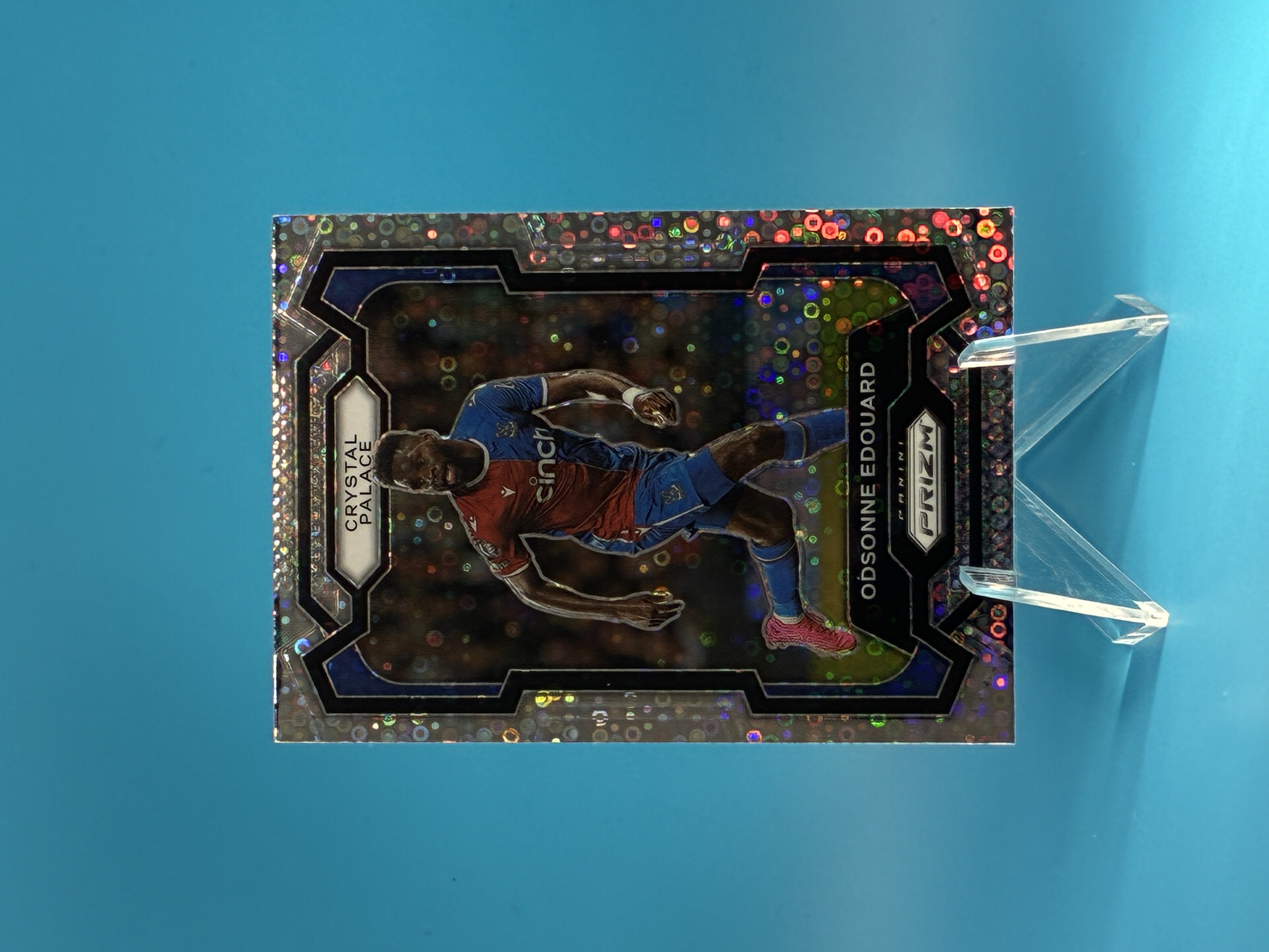 2023/2024 Panini Prizm Odsonne Edouard Disco #173 Crystal Palace – Vorderseite