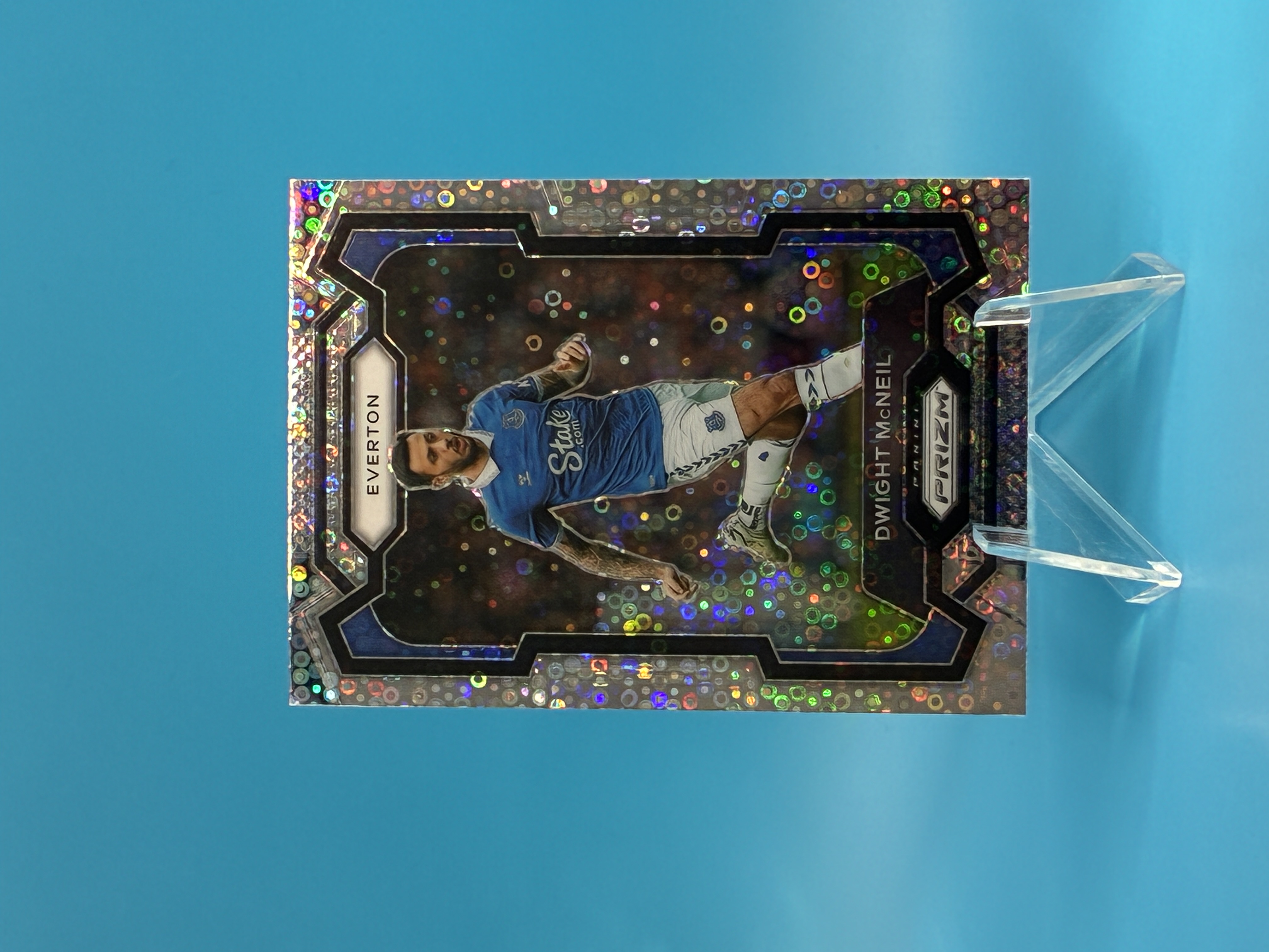2023/2024 Panini Prizm Dwight McNeil Disco #263 Everton – Vorderseite