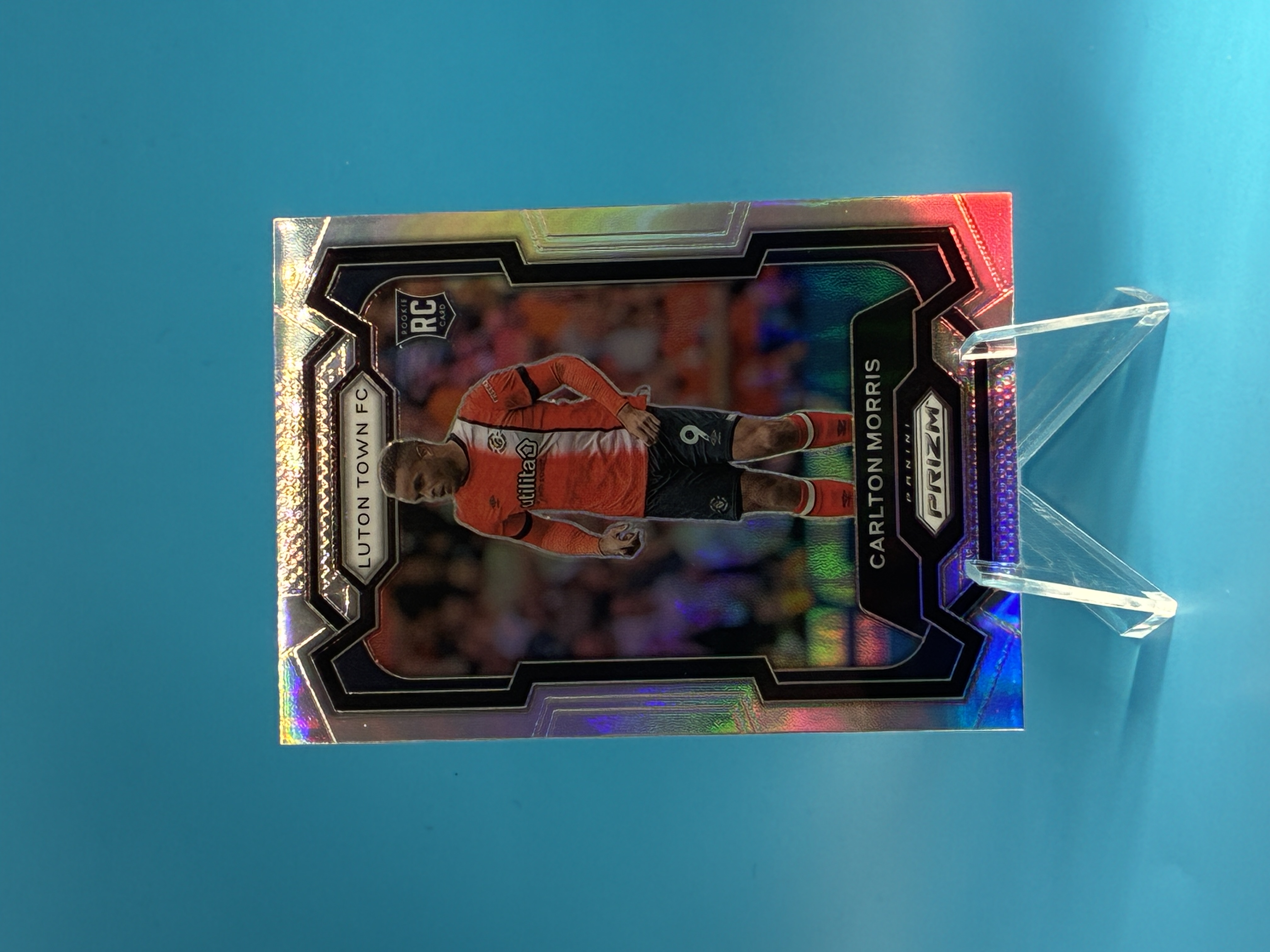 2023/2024 Panini Prizm Carlton Morris Silver #291 Luton Town FC – Vorderseite