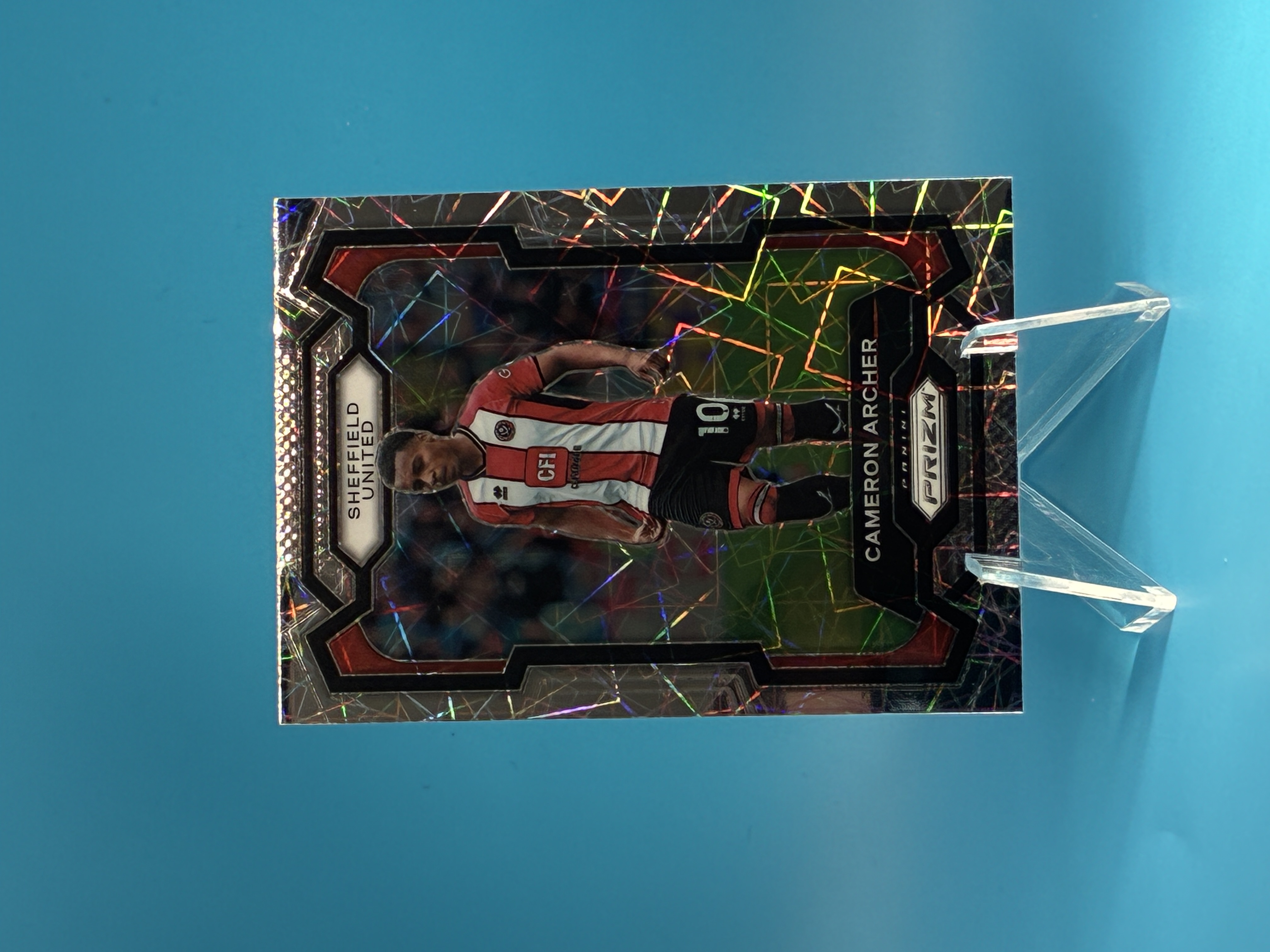 2023/2024 Panini Prizm Cameron Archer Disco #287 Sheffield United – Vorderseite