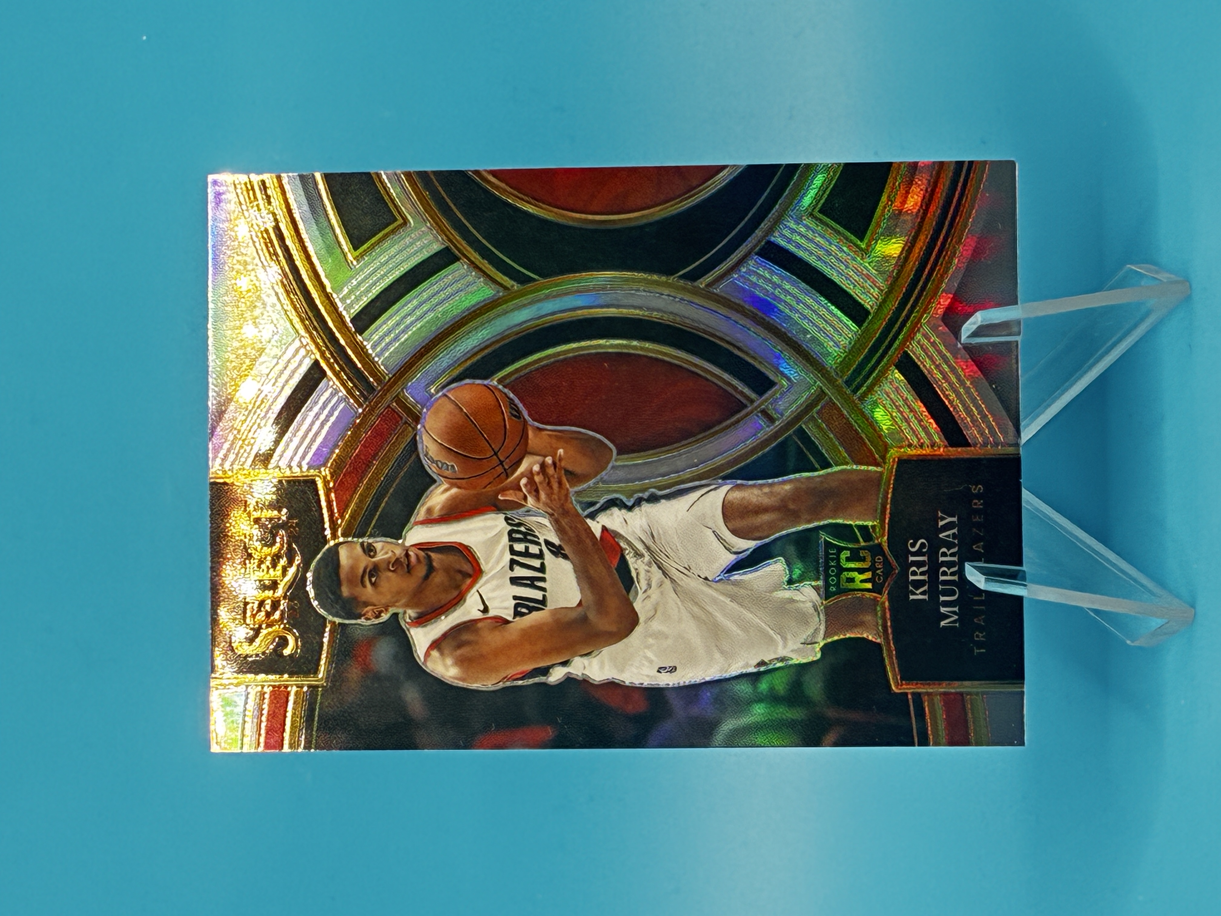 2023/2024 Panini Select Kris Murray Silver #120 Portland Trail Blazers – Vorderseite