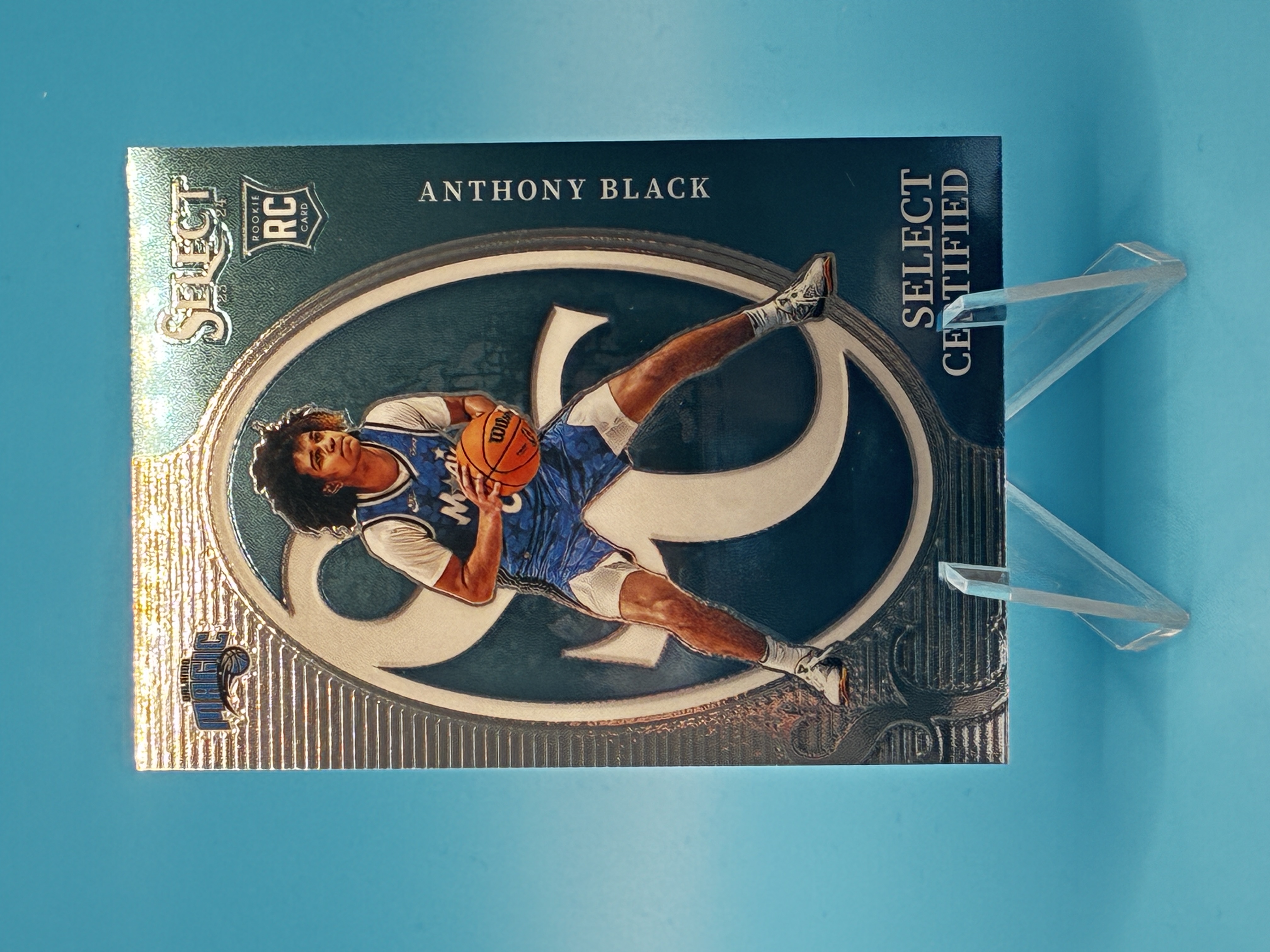 2023/2024 Panini Select Anthony Black Certified #8 Orlando Magic – Vorderseite